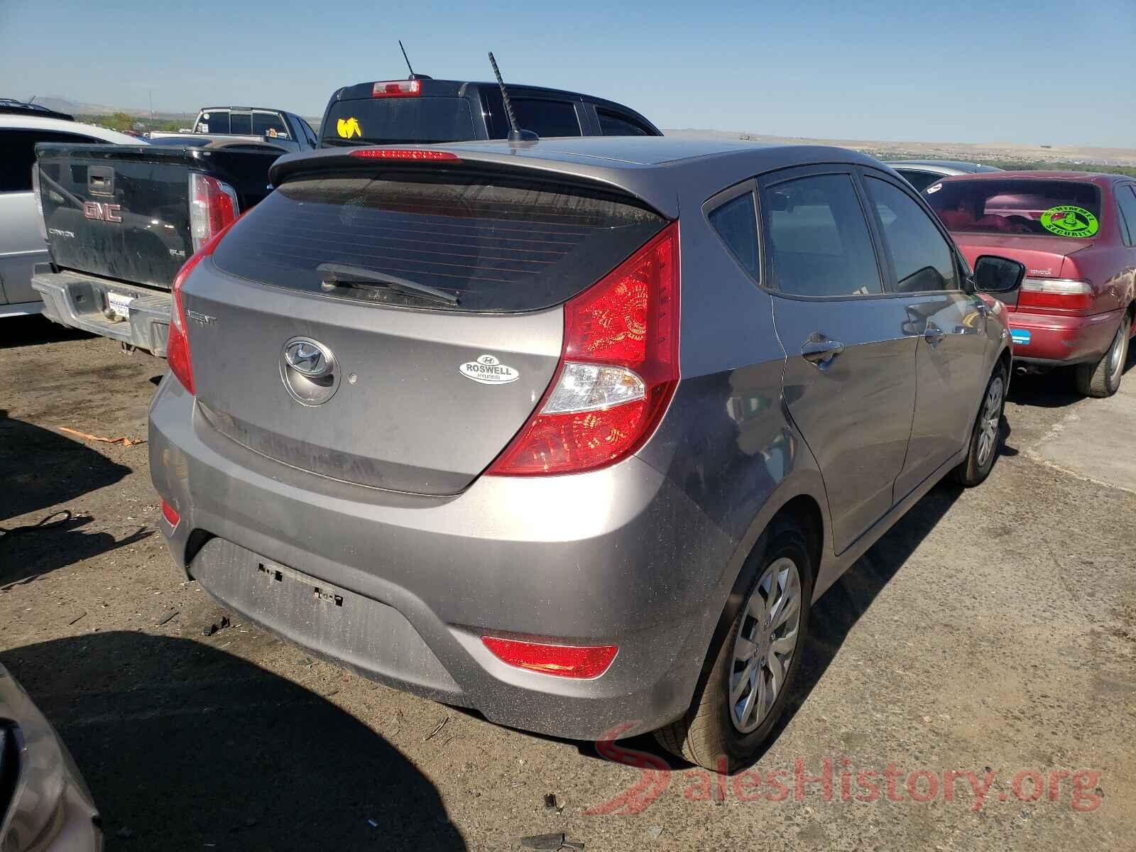 KMHCU5AE6HU358373 2017 HYUNDAI ACCENT