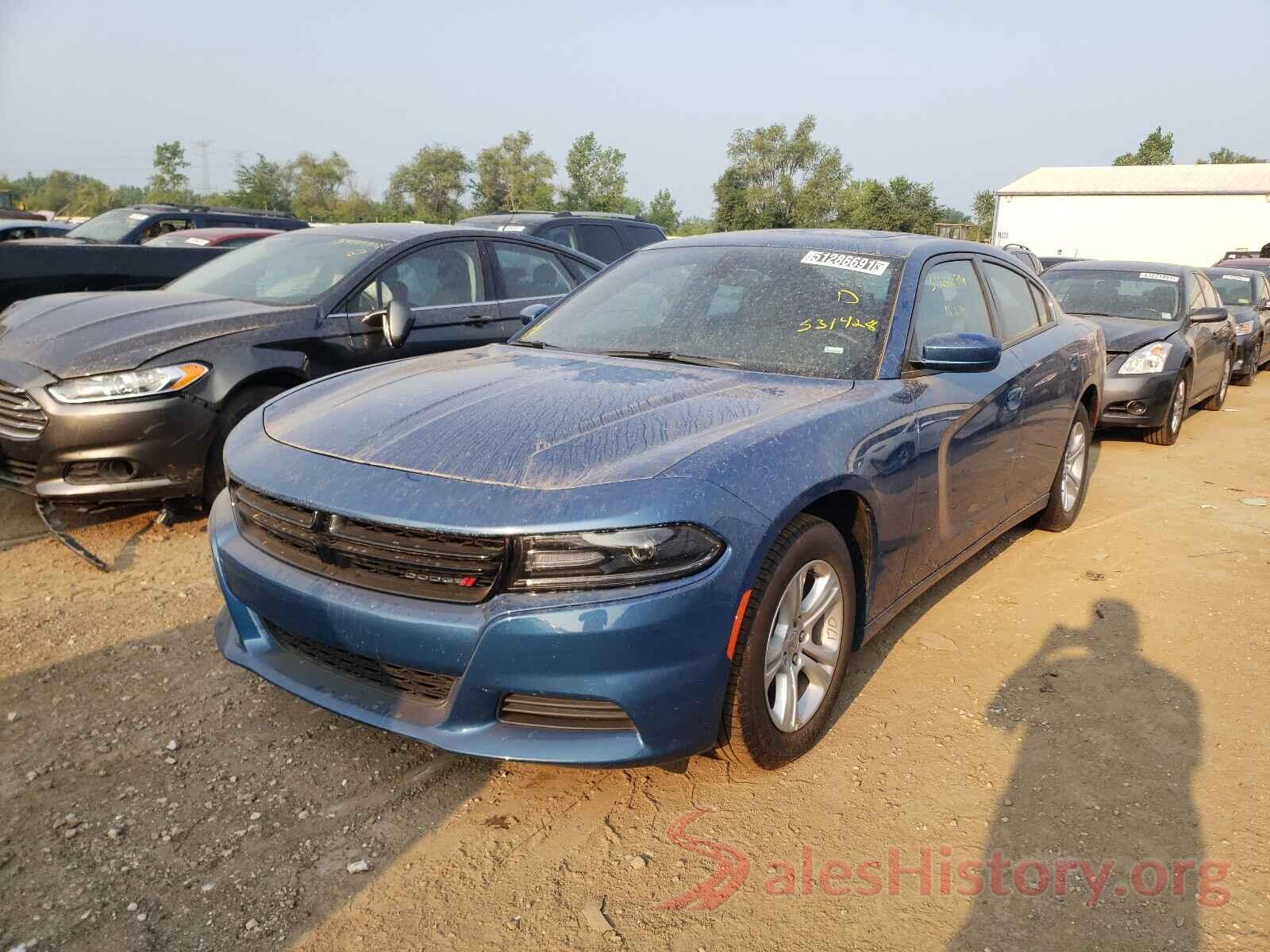 2C3CDXBG3MH531428 2021 DODGE CHARGER