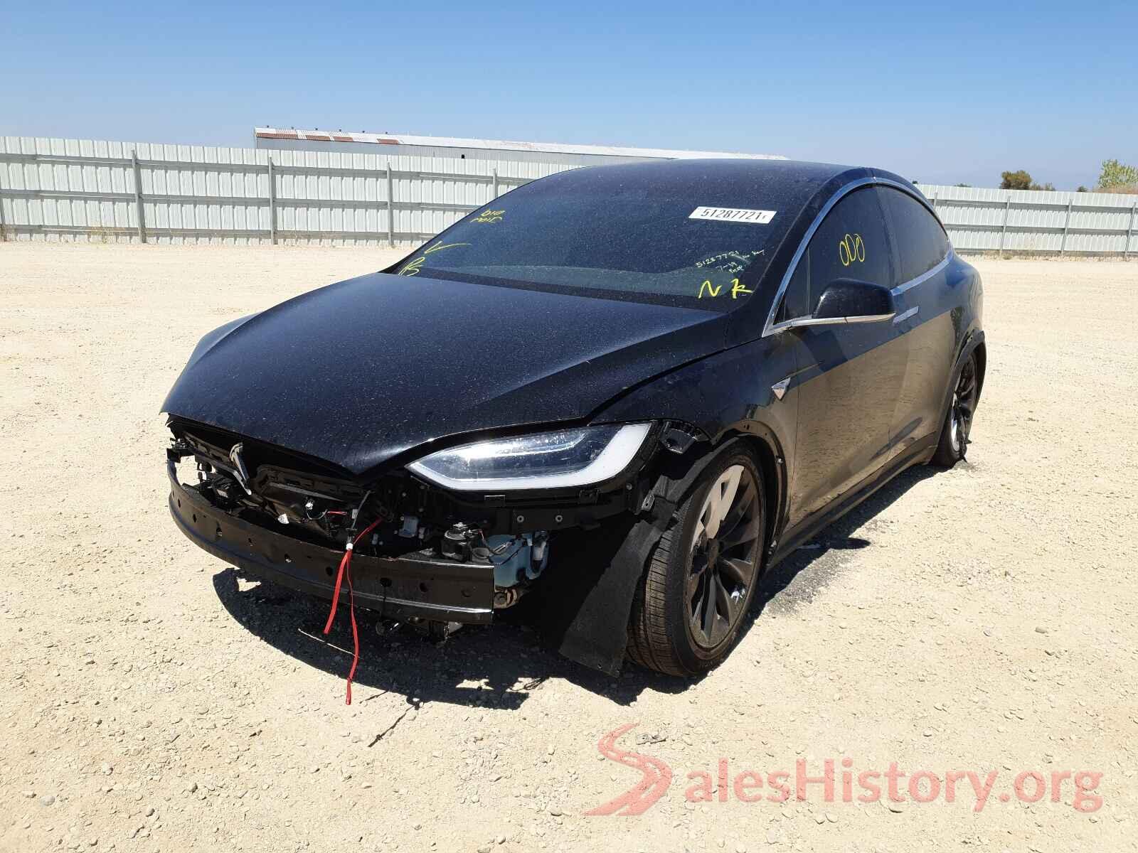 5YJXCBE23HF049475 2017 TESLA MODEL X