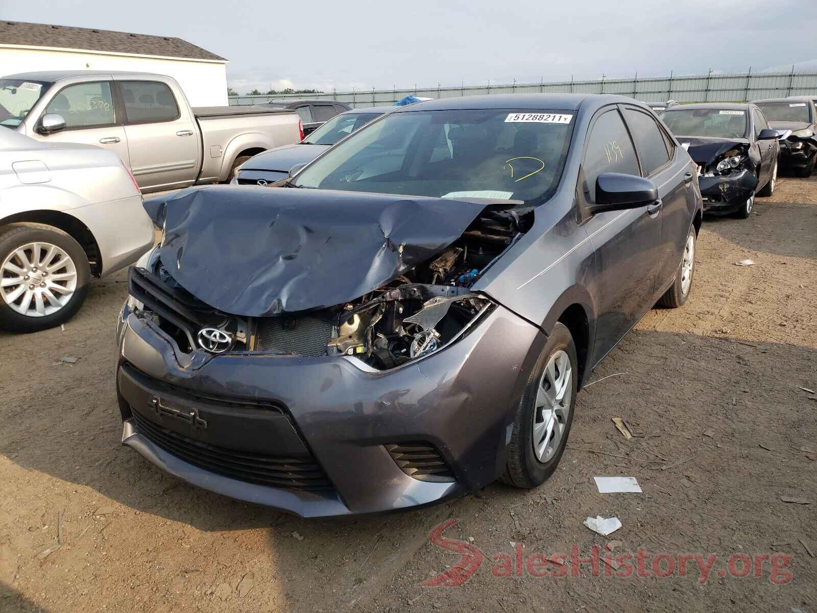 5YFBURHE5GP371303 2016 TOYOTA COROLLA