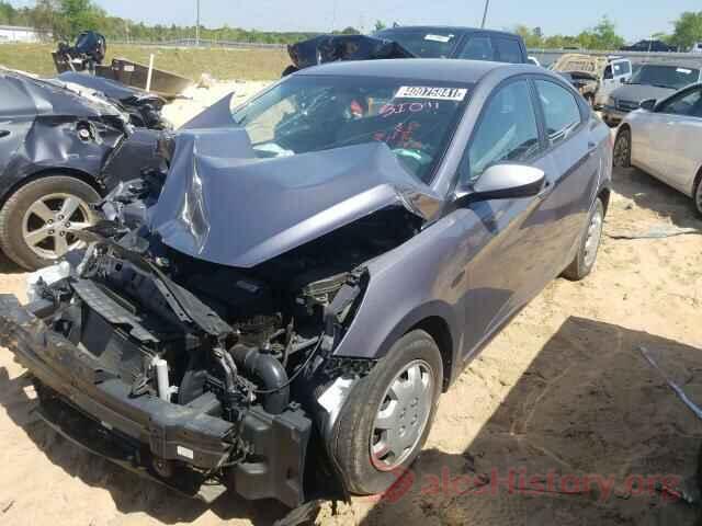 KMHCT4AE2GU028998 2016 HYUNDAI ACCENT