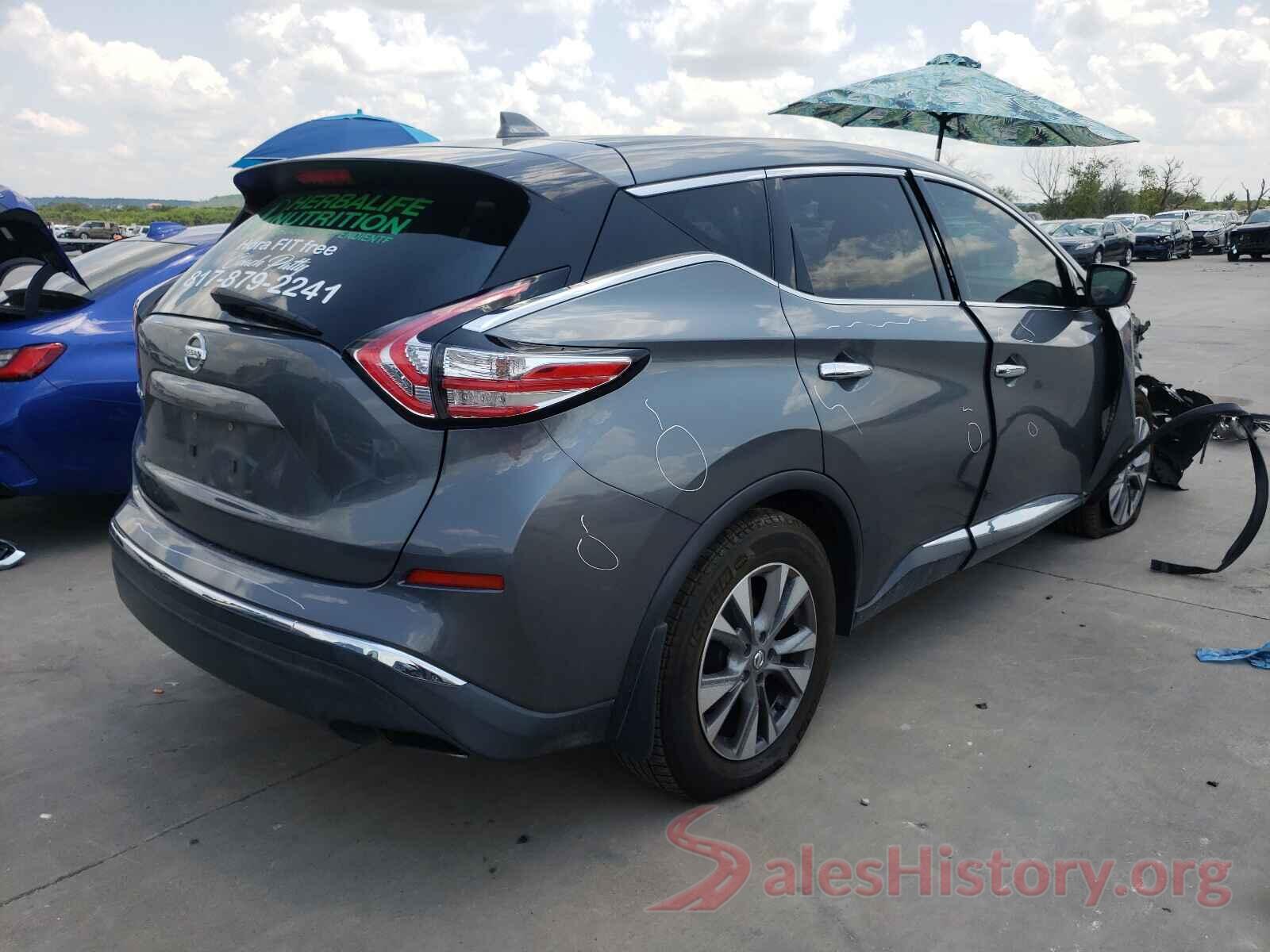 5N1AZ2MG0HN154053 2017 NISSAN MURANO