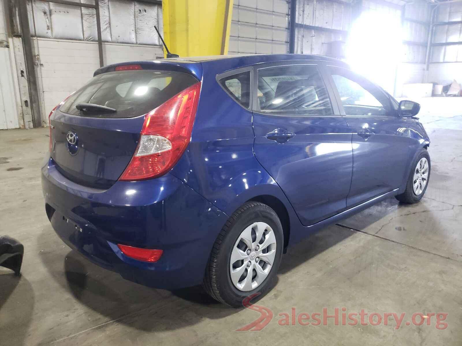 KMHCT5AEXHU342583 2017 HYUNDAI ACCENT