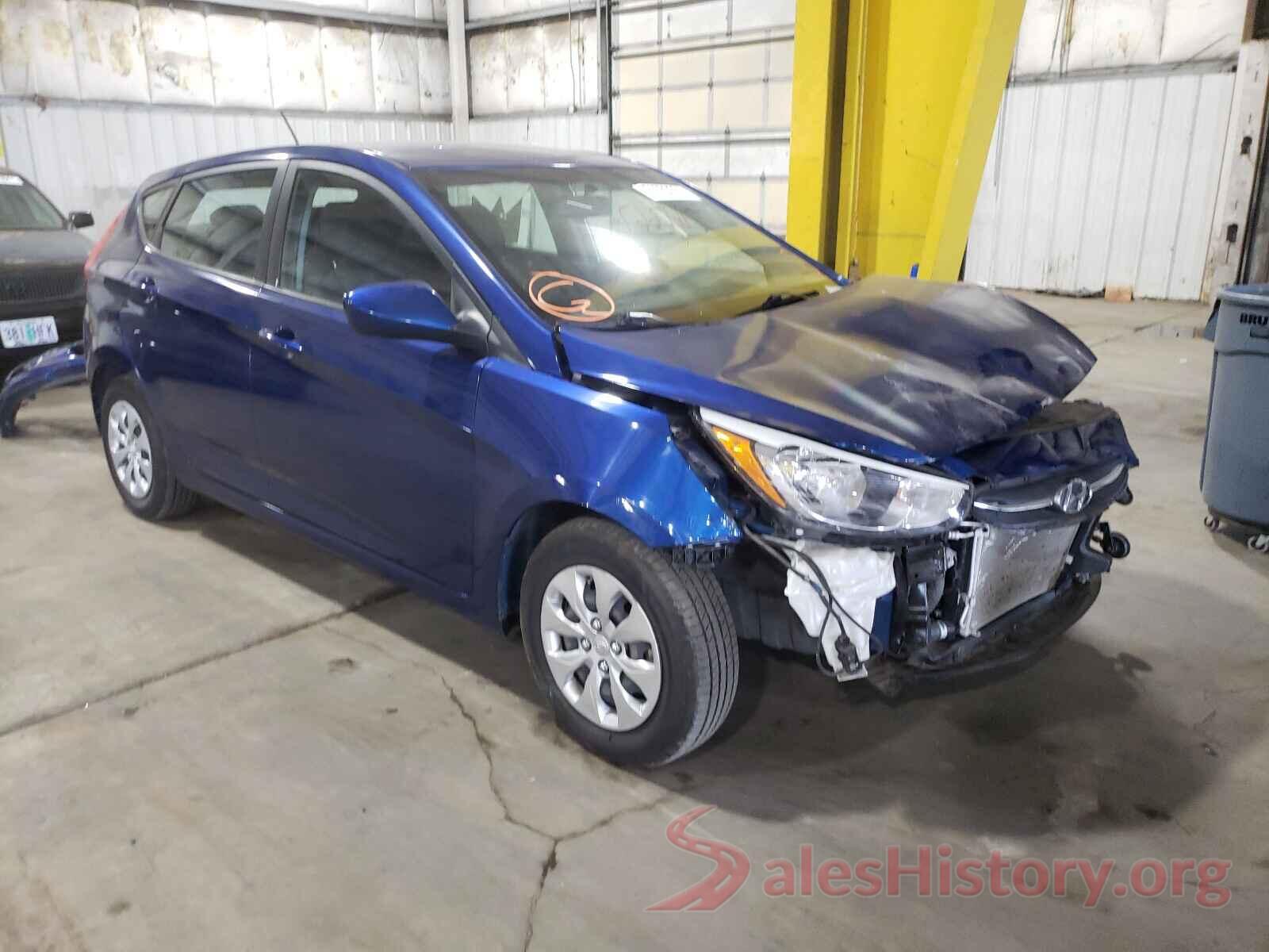 KMHCT5AEXHU342583 2017 HYUNDAI ACCENT