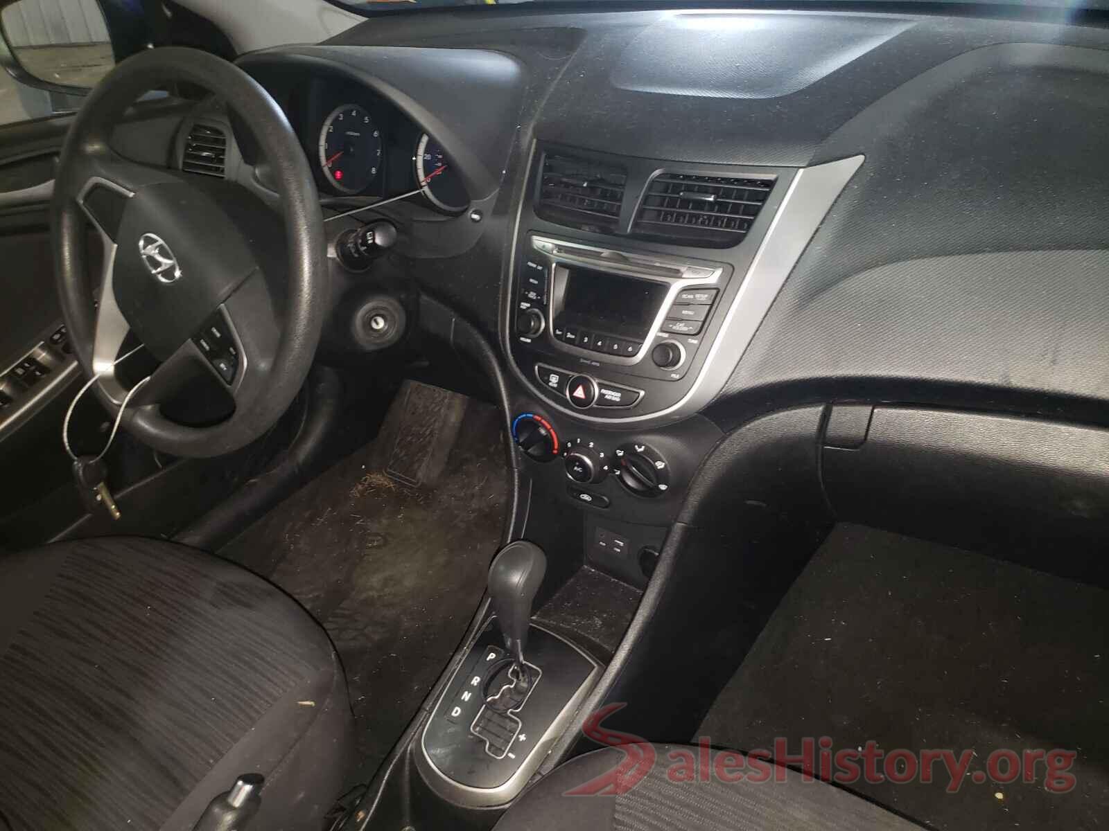 KMHCT5AEXHU342583 2017 HYUNDAI ACCENT