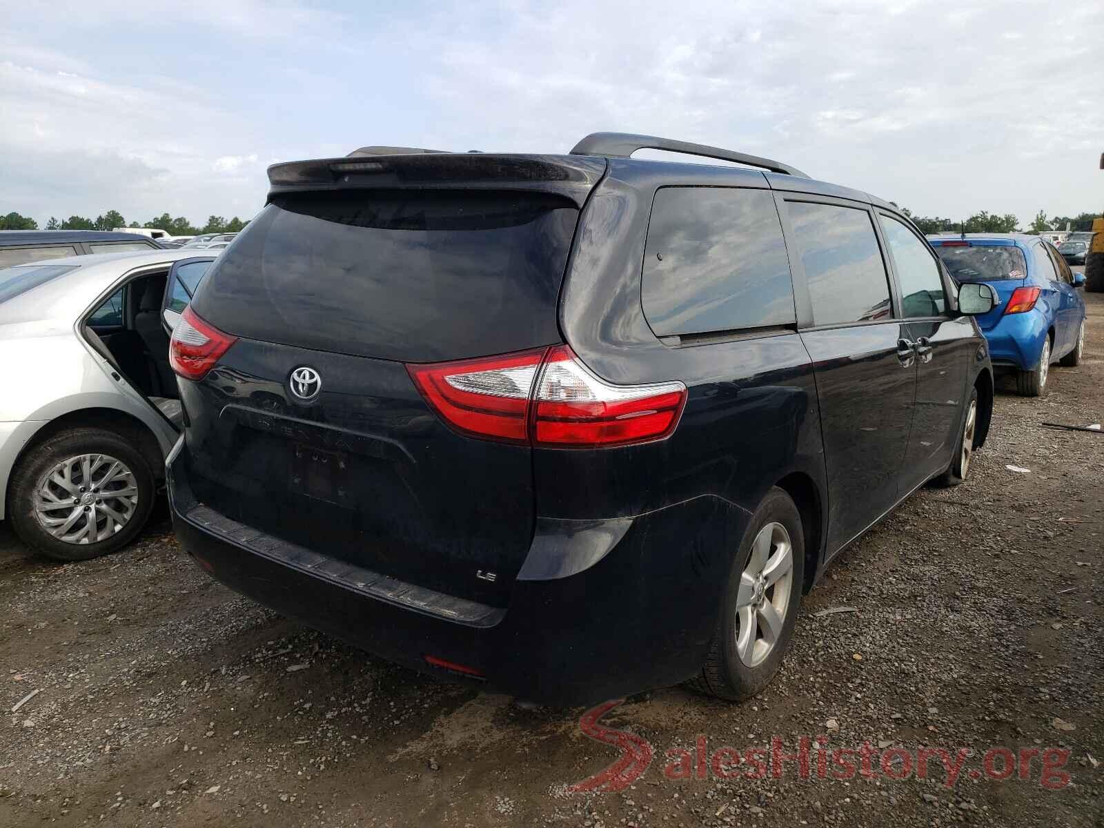 5TDKZ3DC4HS822684 2017 TOYOTA SIENNA