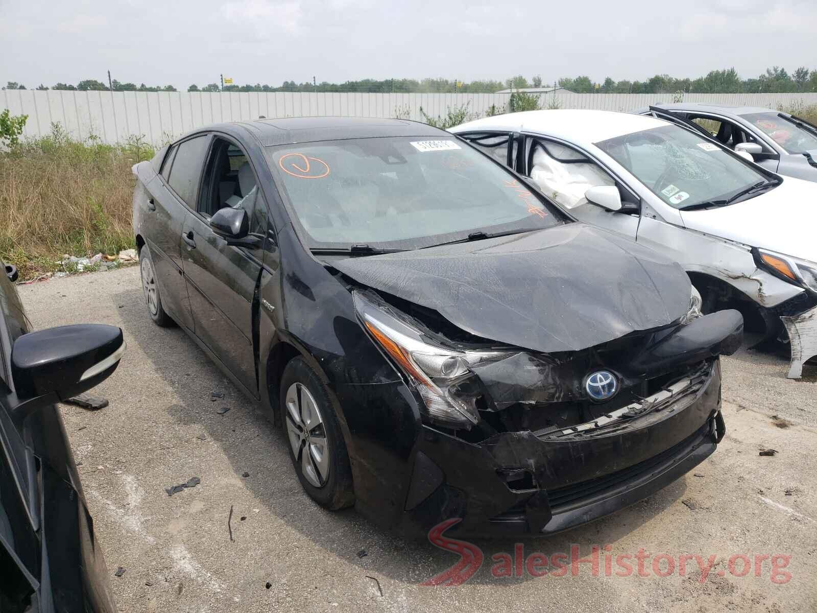 JTDKARFU4H3038331 2017 TOYOTA PRIUS