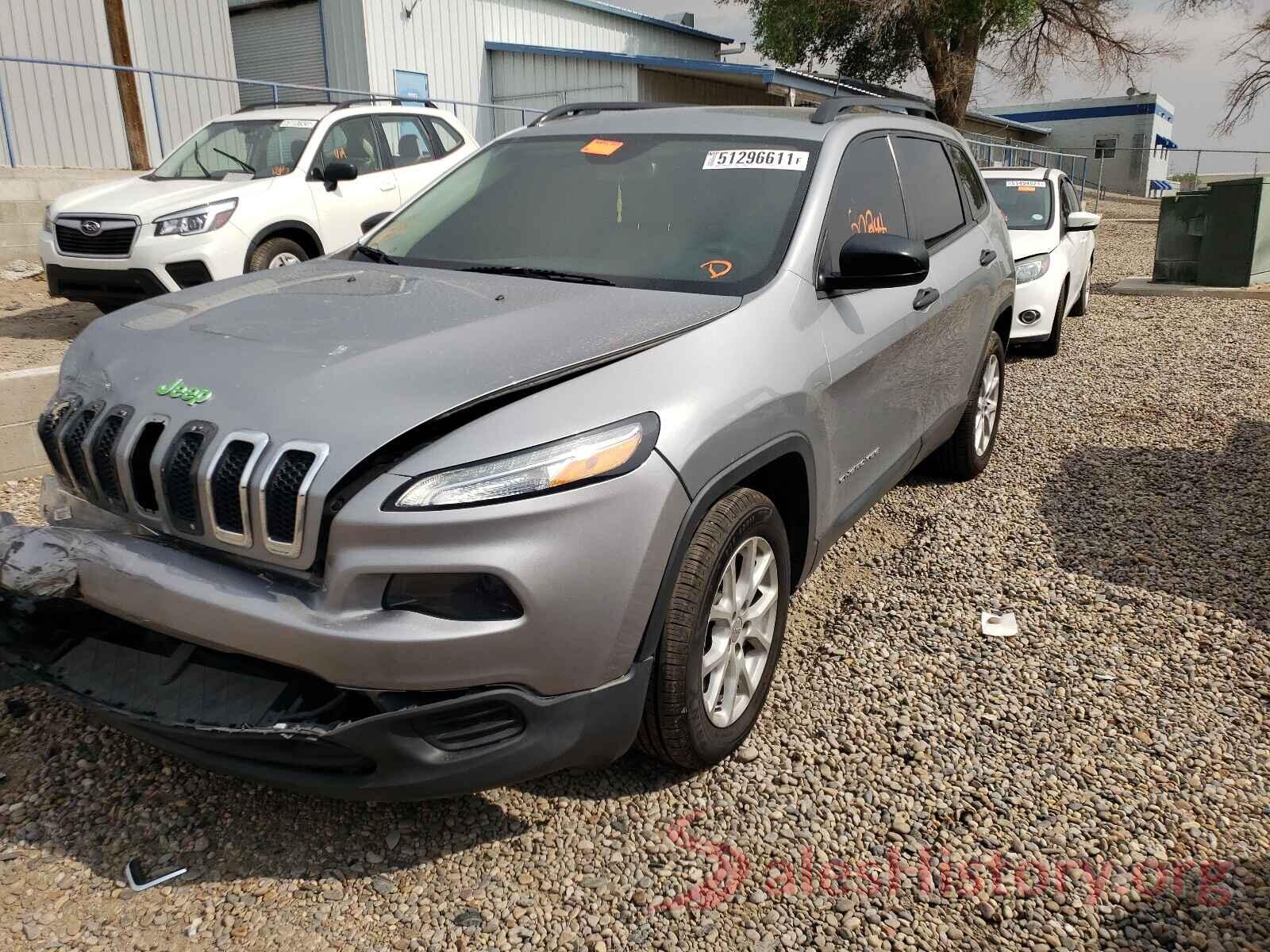 1C4PJLAB6GW125847 2016 JEEP CHEROKEE