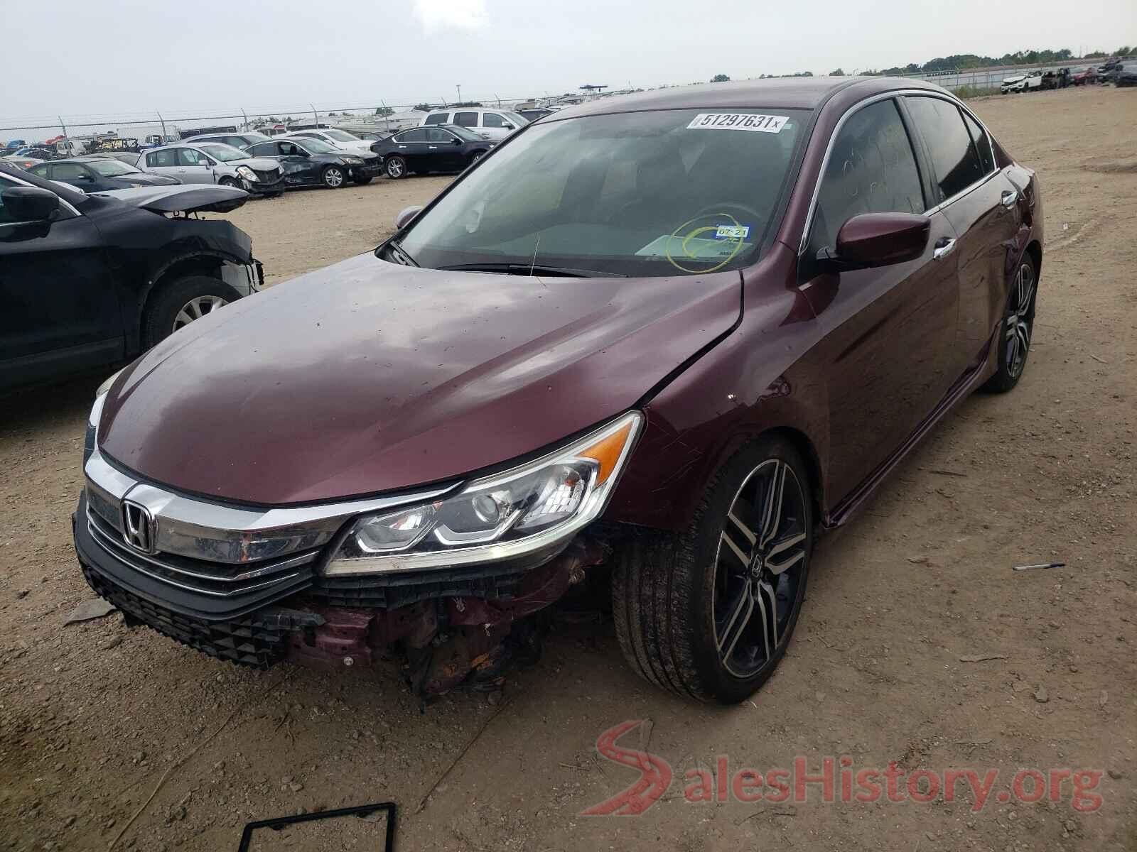 1HGCR2F54GA240191 2016 HONDA ACCORD