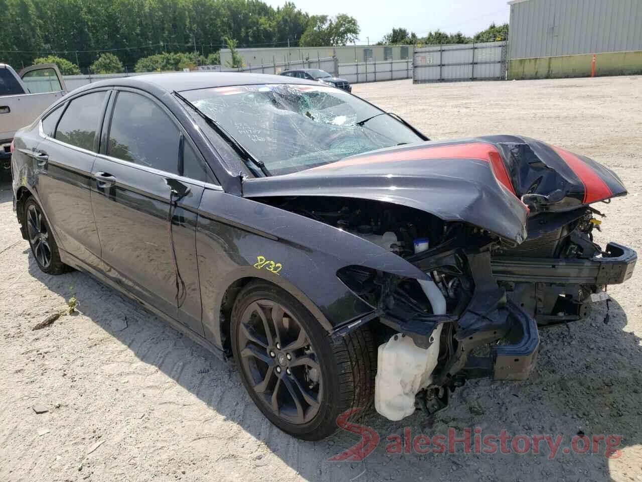 3FA6P0HD7KR160592 2019 FORD FUSION