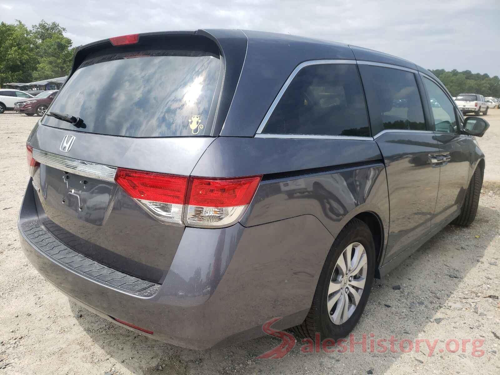 5FNRL5H6XGB040506 2016 HONDA ODYSSEY