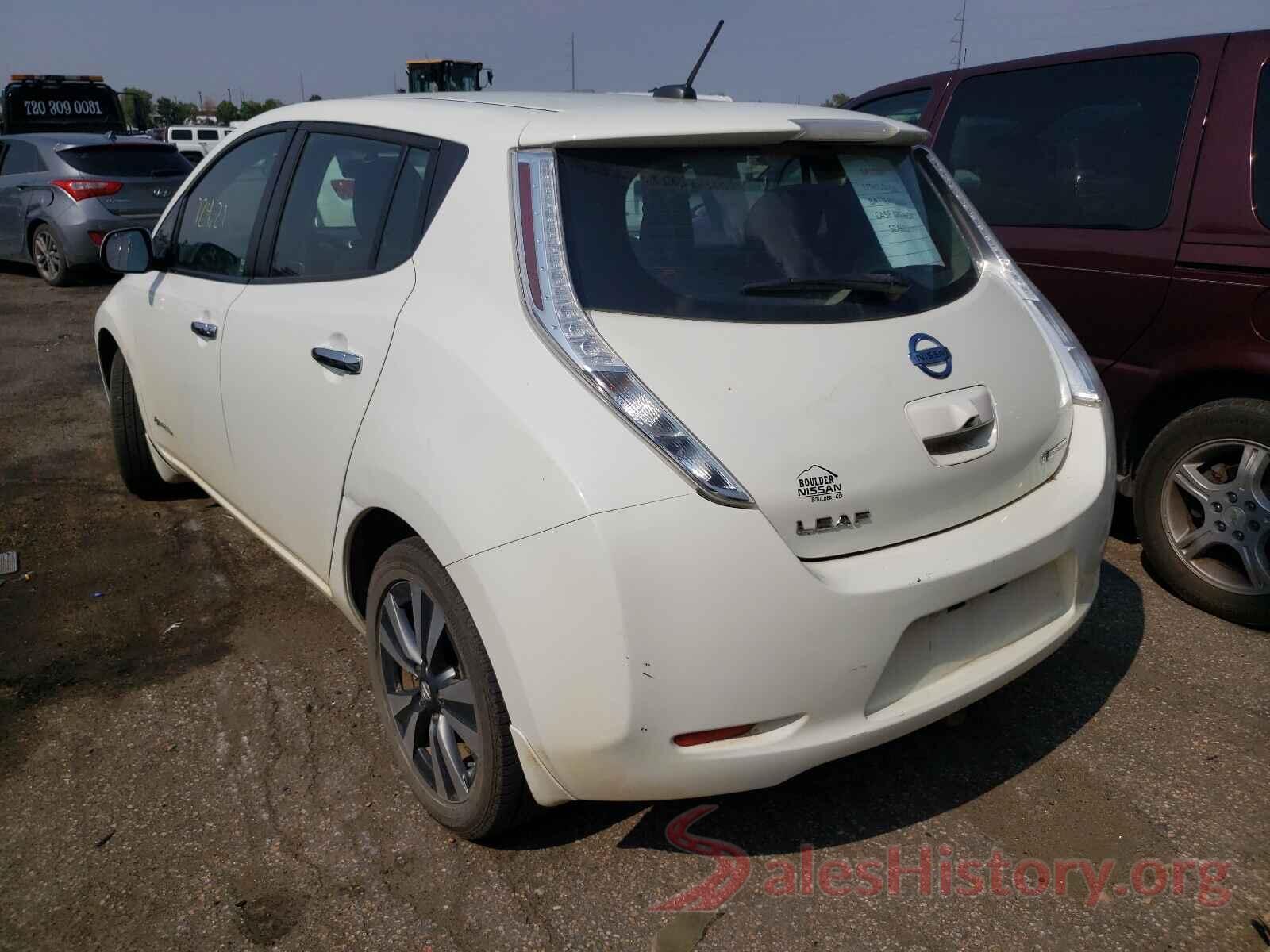 1N4BZ0CP8GC310967 2016 NISSAN LEAF