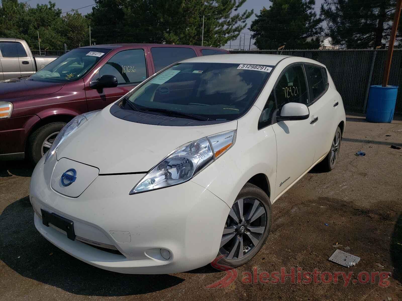 1N4BZ0CP8GC310967 2016 NISSAN LEAF