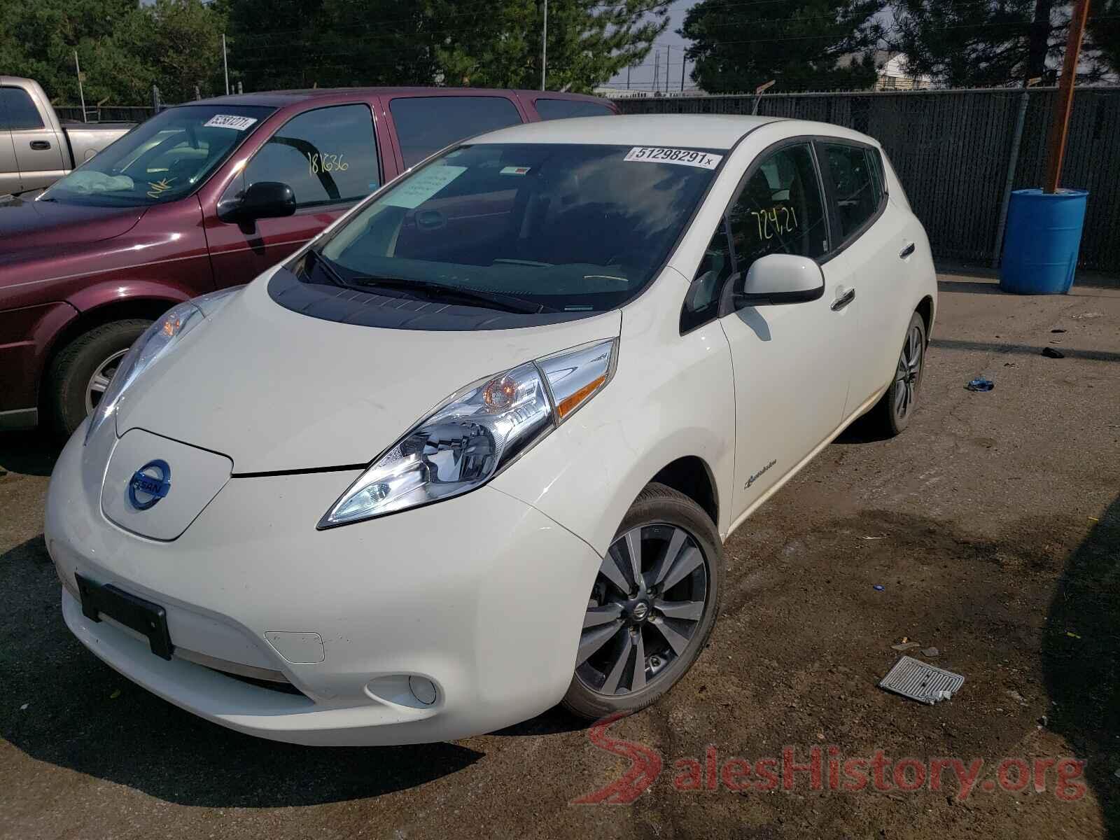 1N4BZ0CP8GC310967 2016 NISSAN LEAF