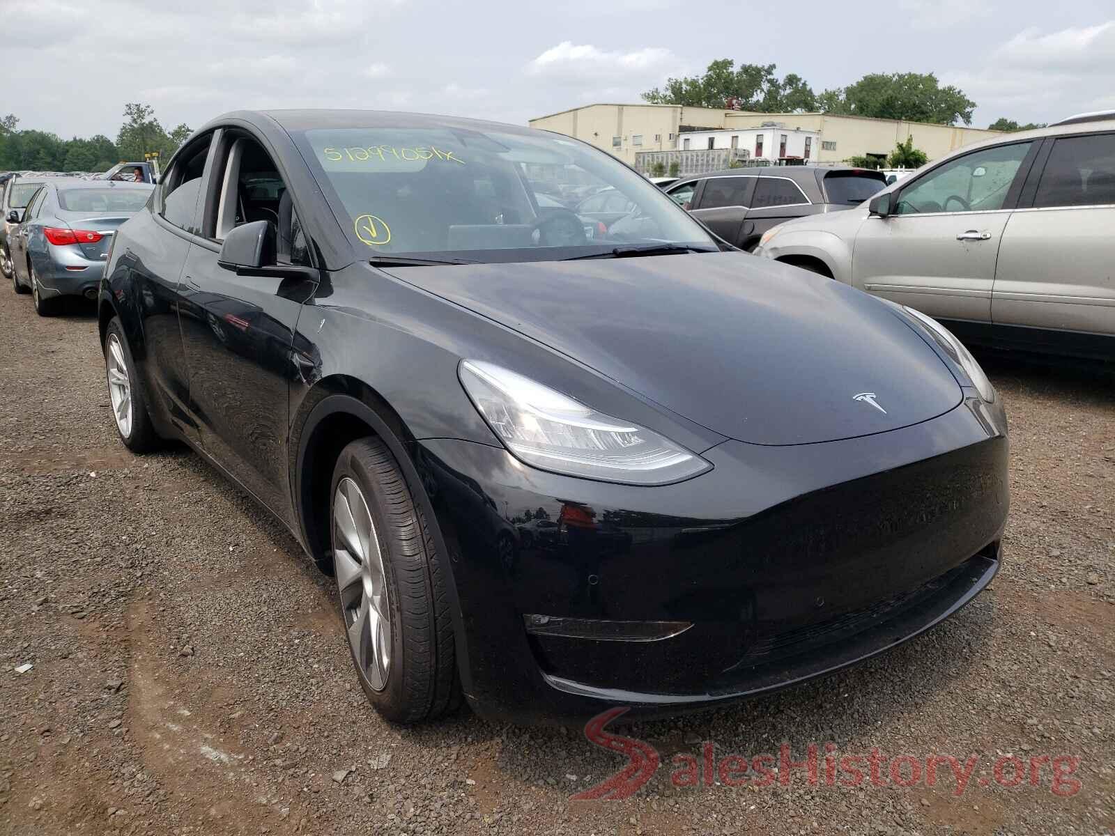 5YJYGDEE0MF208980 2021 TESLA MODEL Y