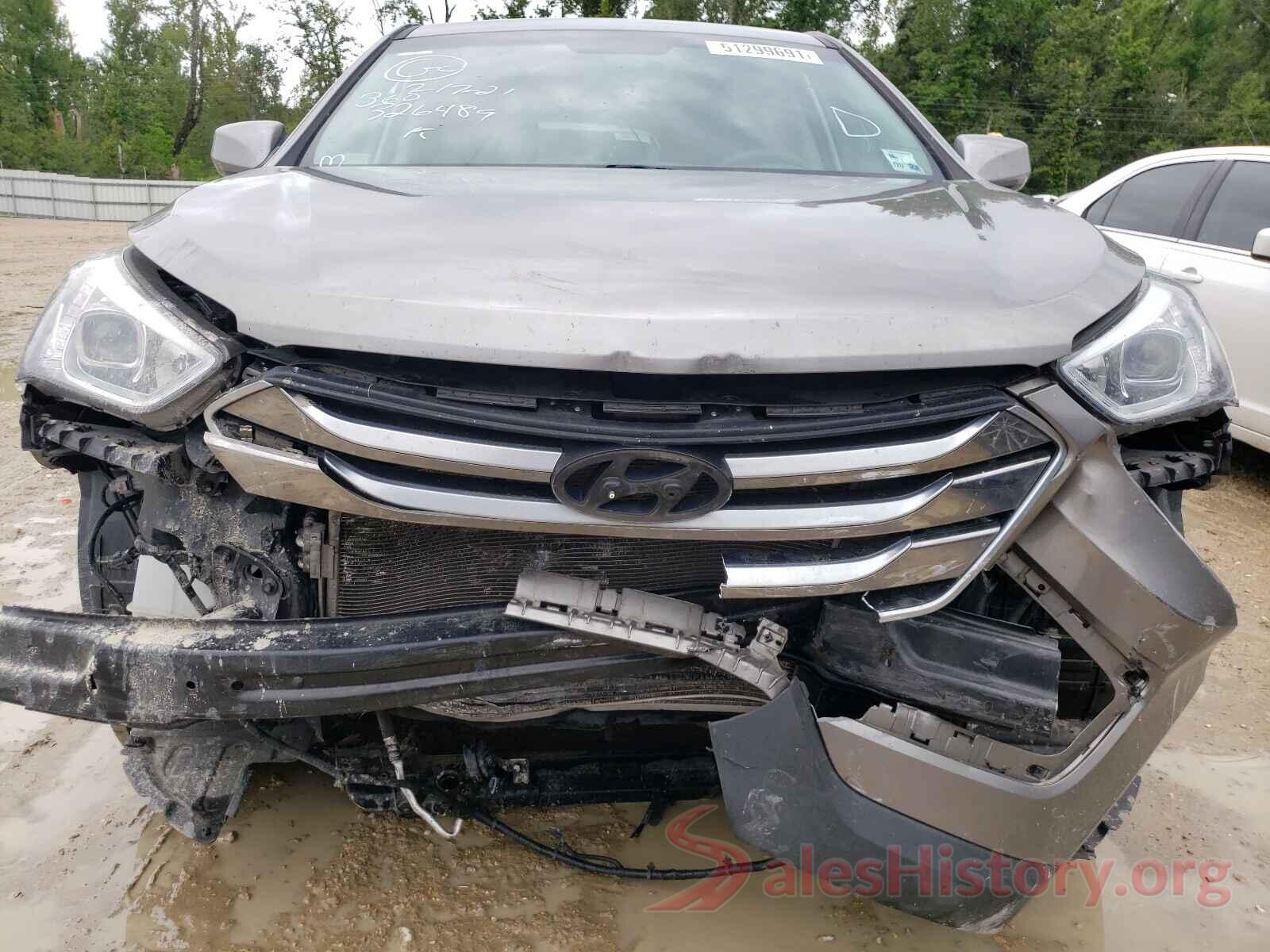 5XYZTDLBXGG326489 2016 HYUNDAI SANTA FE