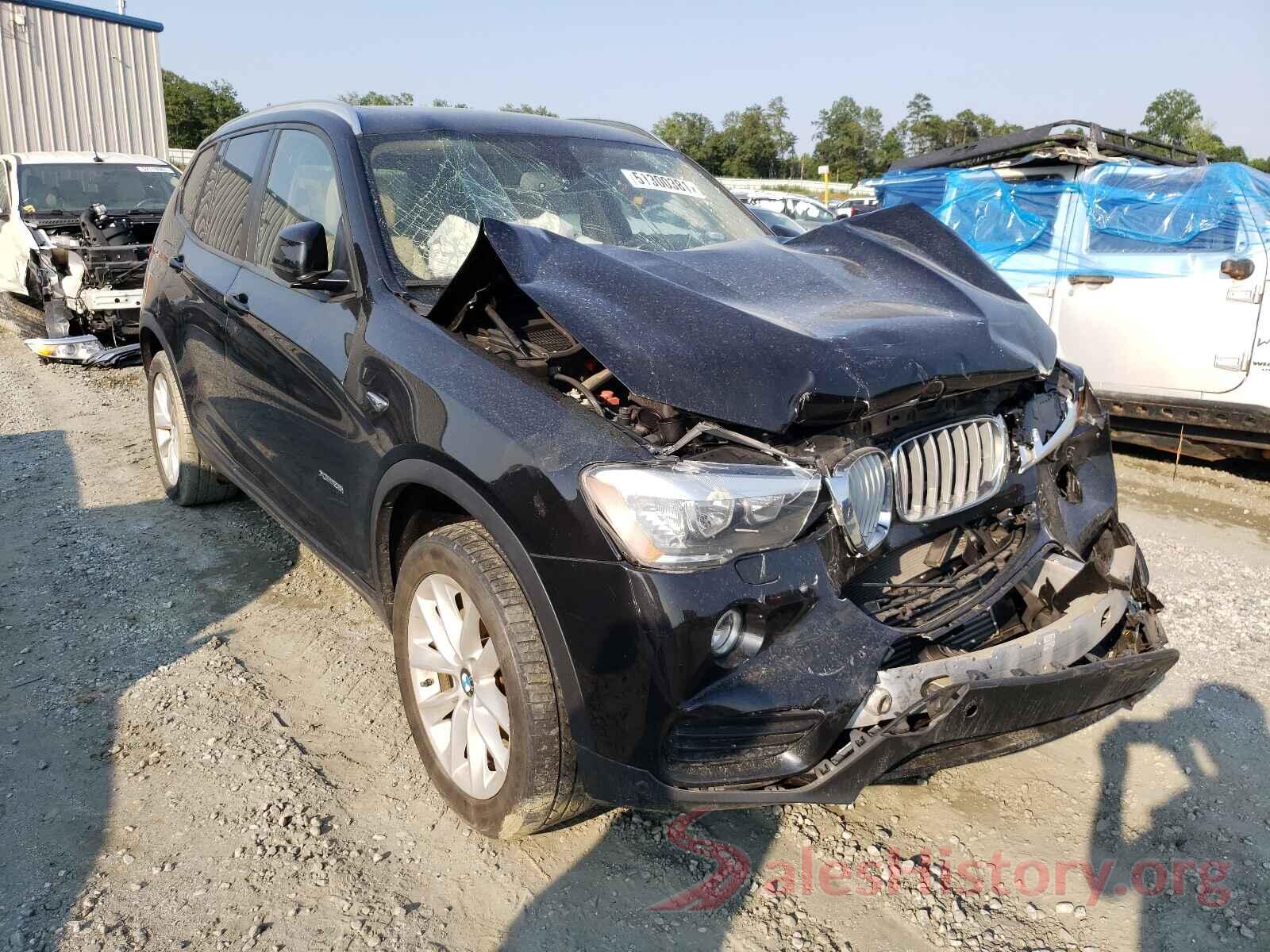 5UXWX9C55G0D78005 2016 BMW X3