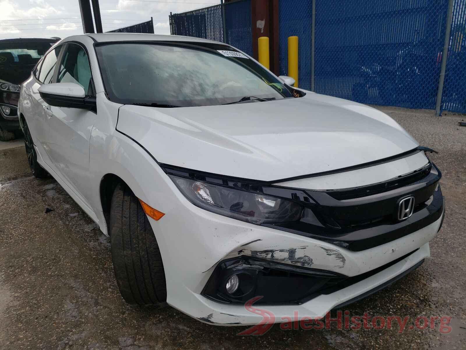 2HGFC2F83KH584002 2019 HONDA CIVIC