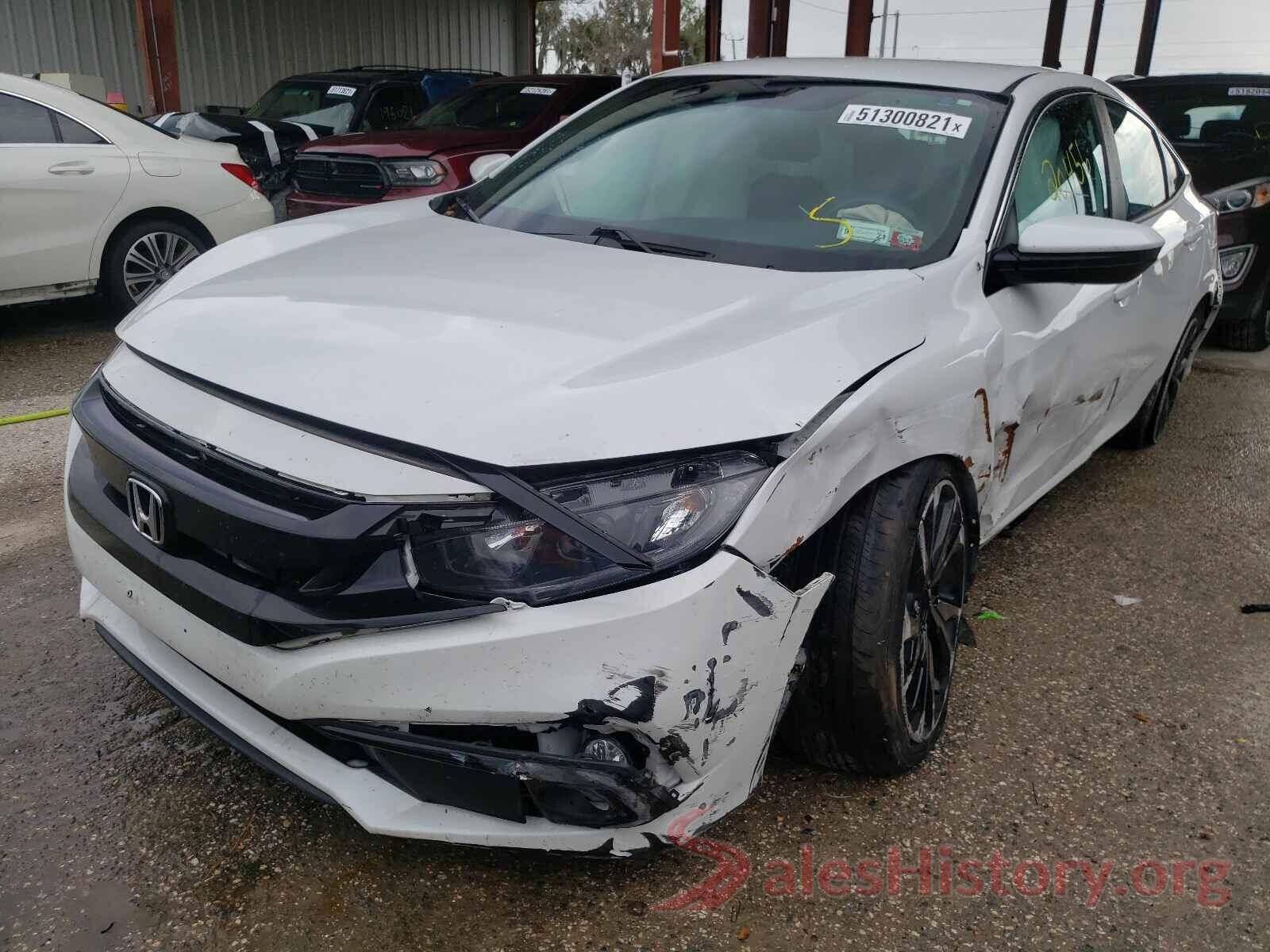 2HGFC2F83KH584002 2019 HONDA CIVIC