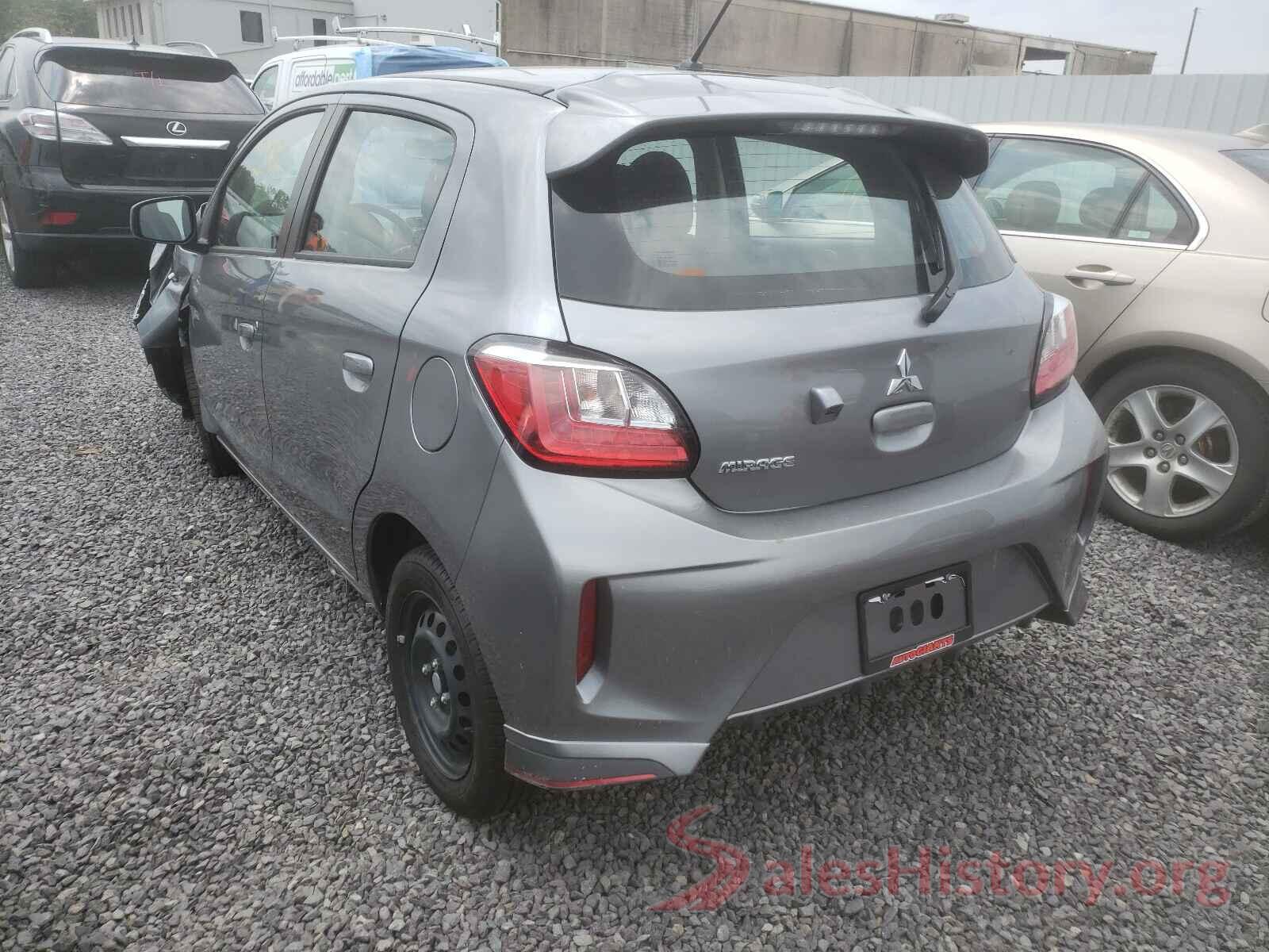 ML32AUHJXMH000561 2021 MITSUBISHI MIRAGE