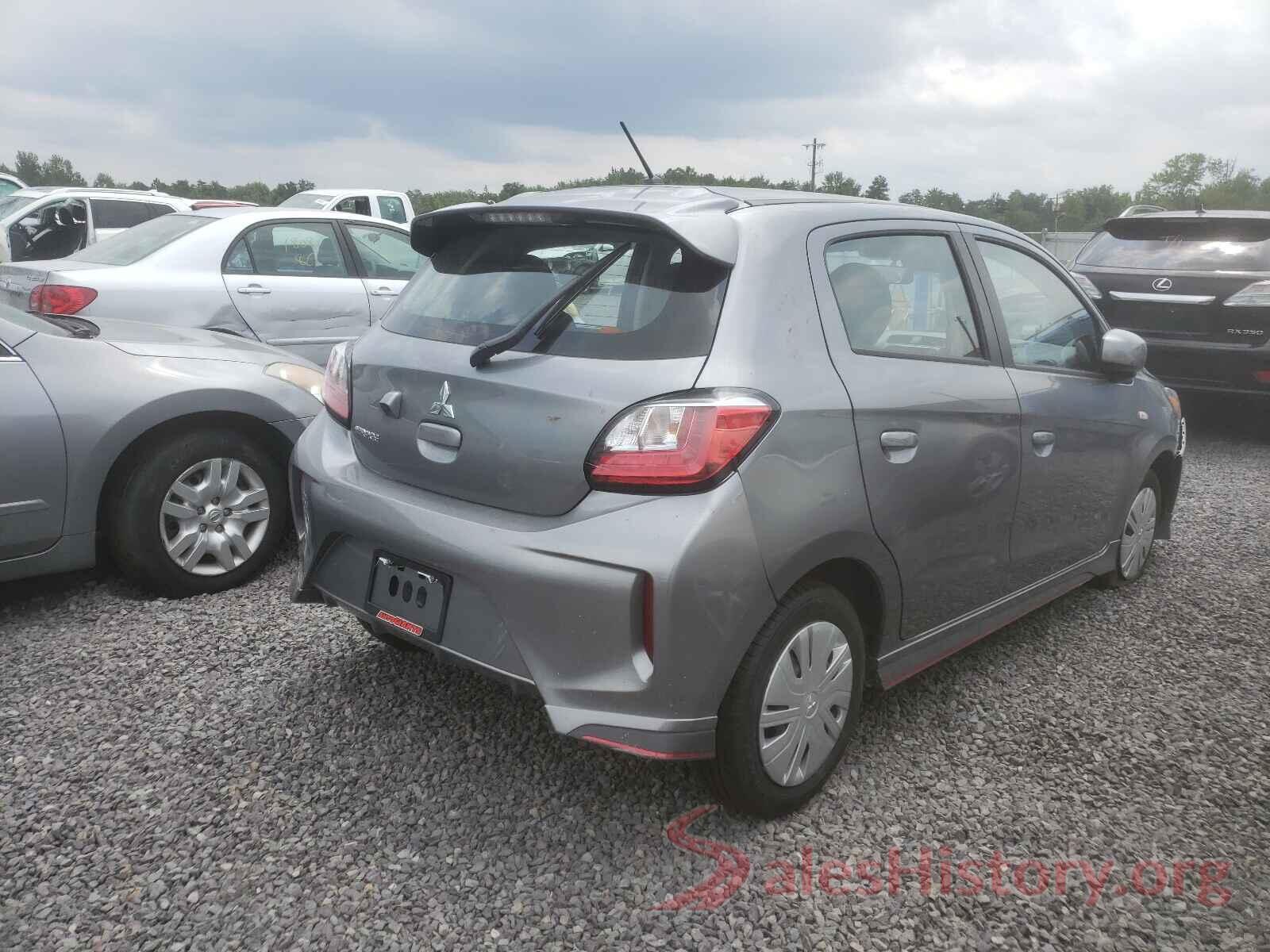 ML32AUHJXMH000561 2021 MITSUBISHI MIRAGE