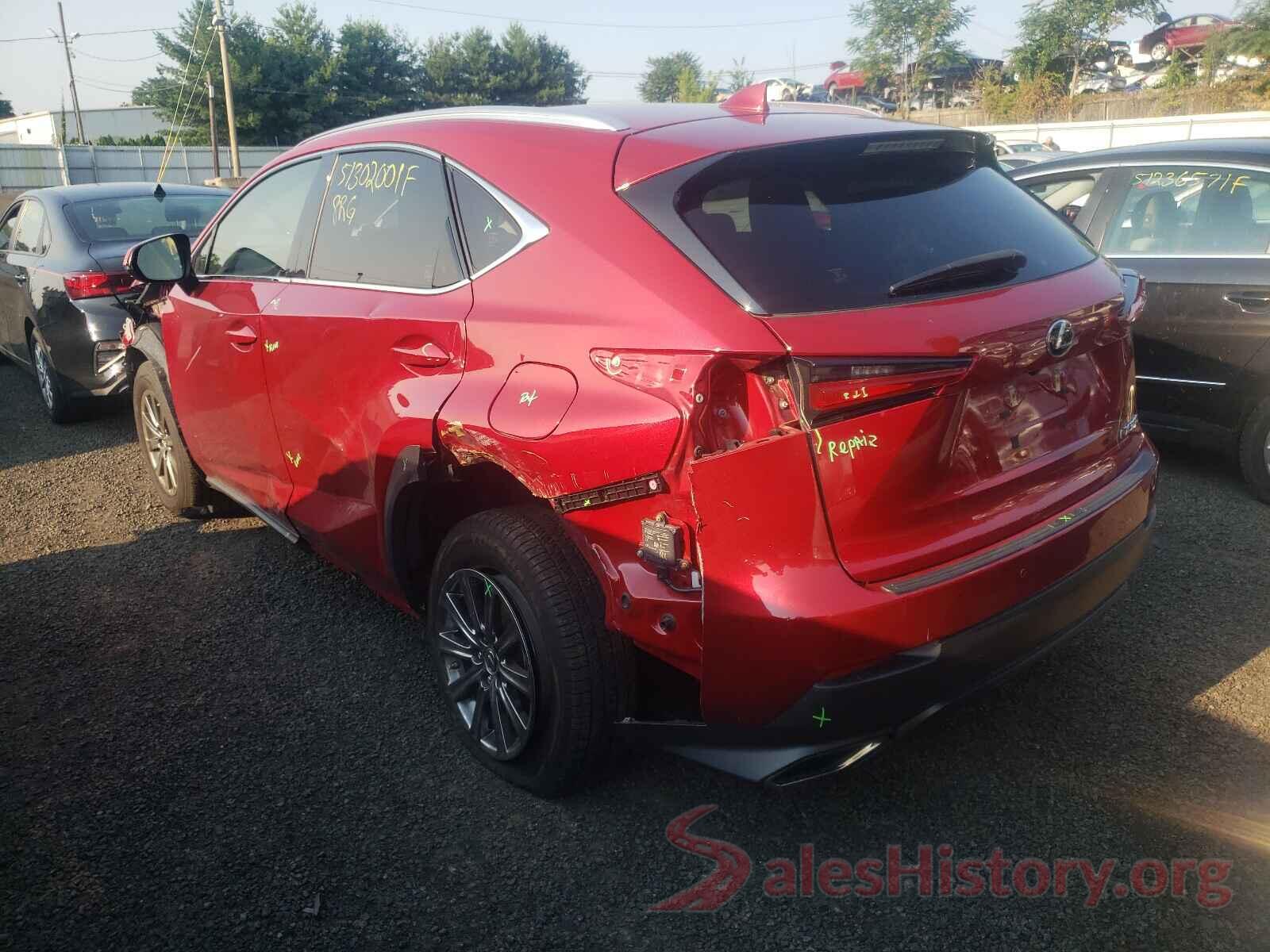 JTJBARBZ5K2180697 2019 LEXUS NX