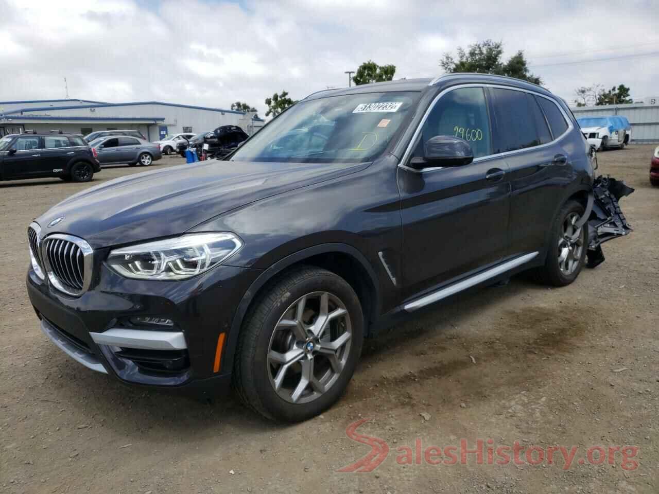 5UXTY5C03L9D62713 2020 BMW X3