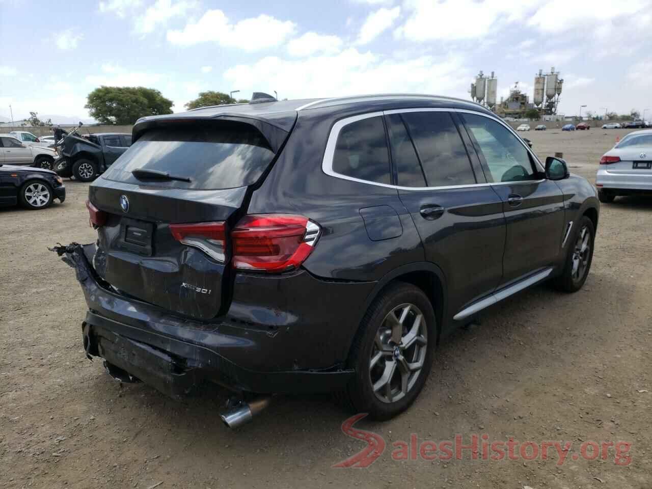 5UXTY5C03L9D62713 2020 BMW X3