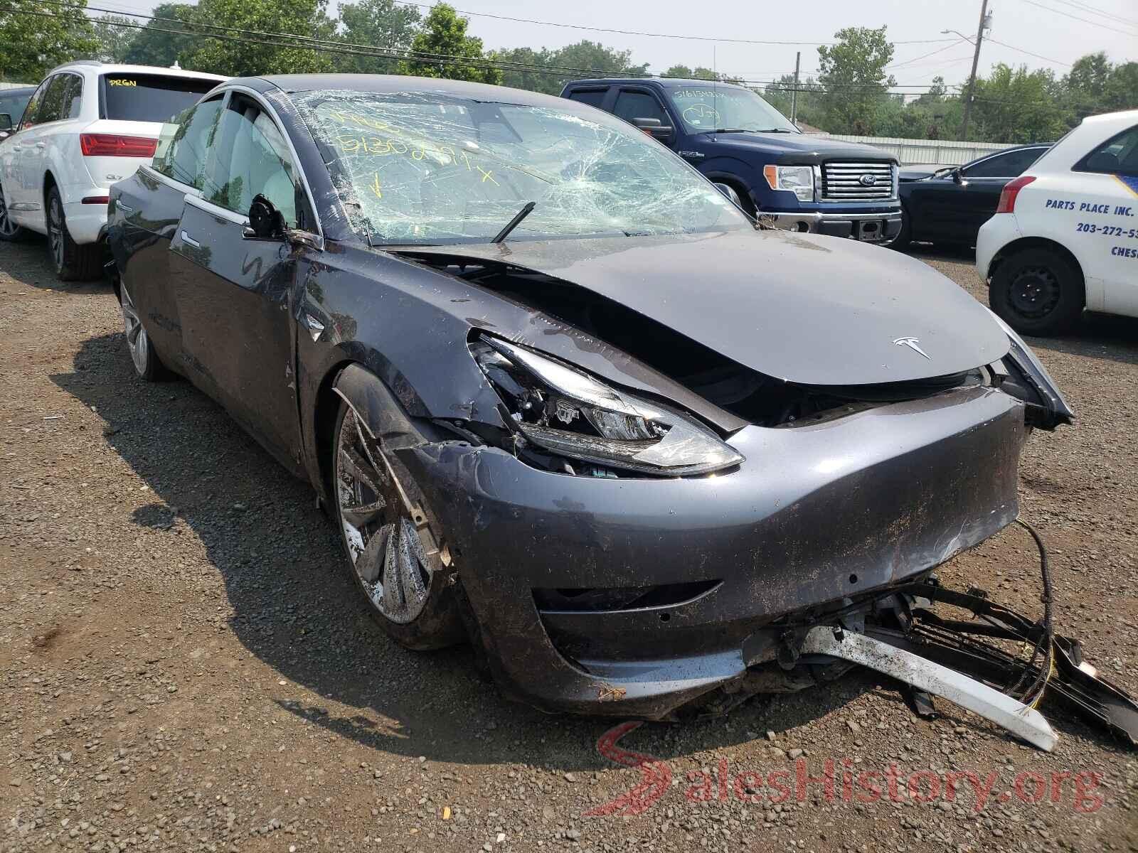 5YJ3E1EA6KF312737 2019 TESLA MODEL 3