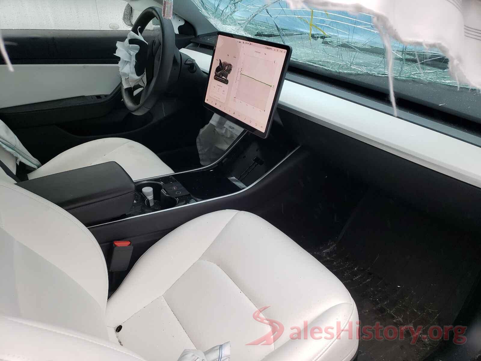 5YJ3E1EA6KF312737 2019 TESLA MODEL 3