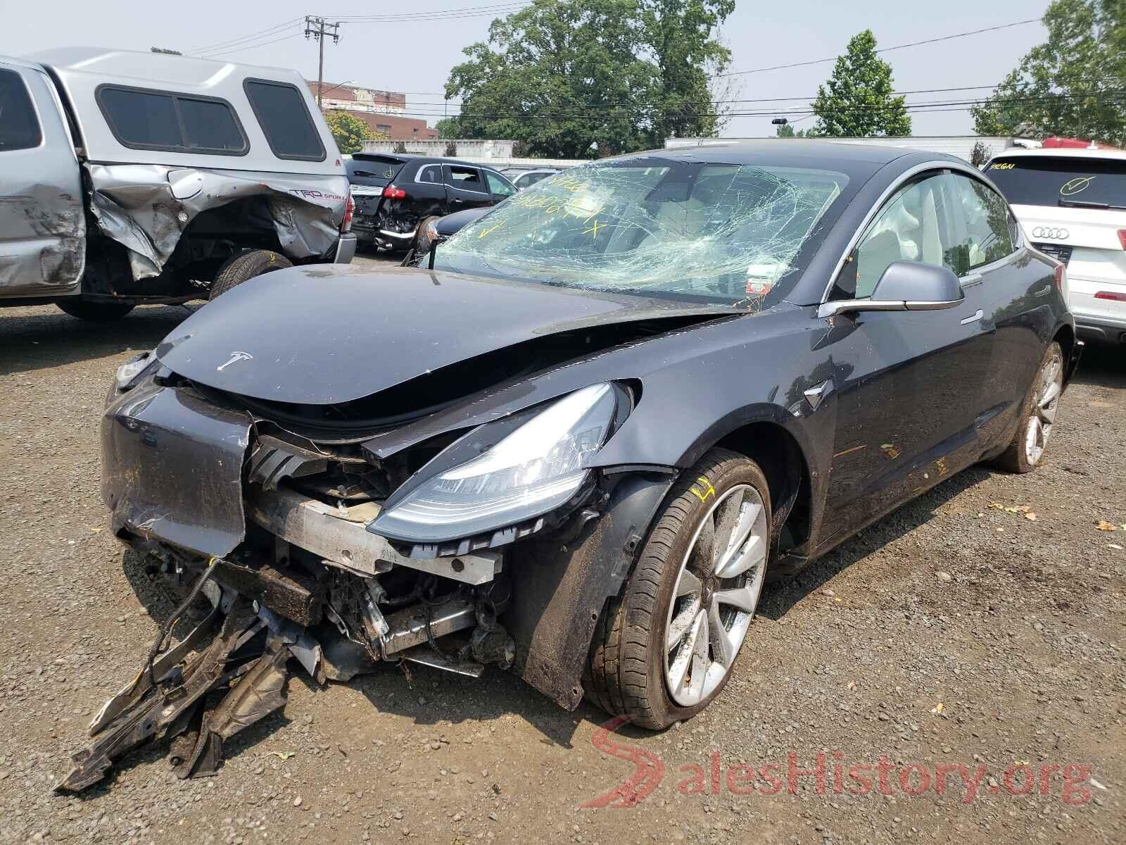 5YJ3E1EA6KF312737 2019 TESLA MODEL 3