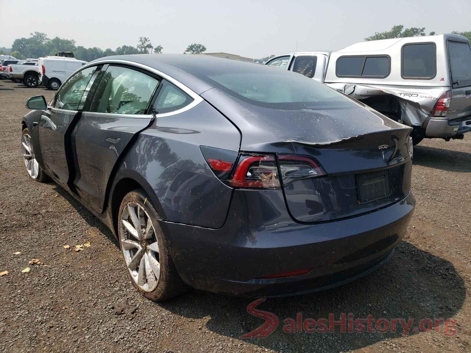 5YJ3E1EA6KF312737 2019 TESLA MODEL 3