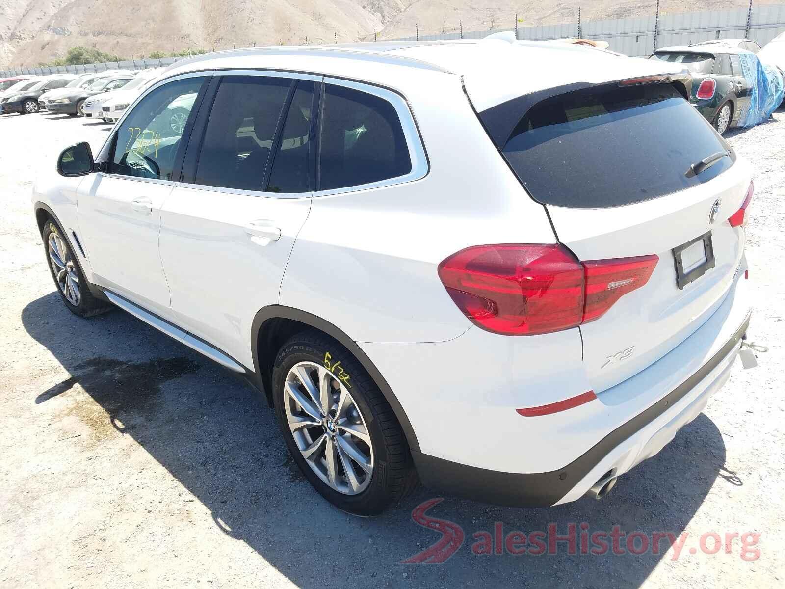 5UXTR7C58KLF34921 2019 BMW X3