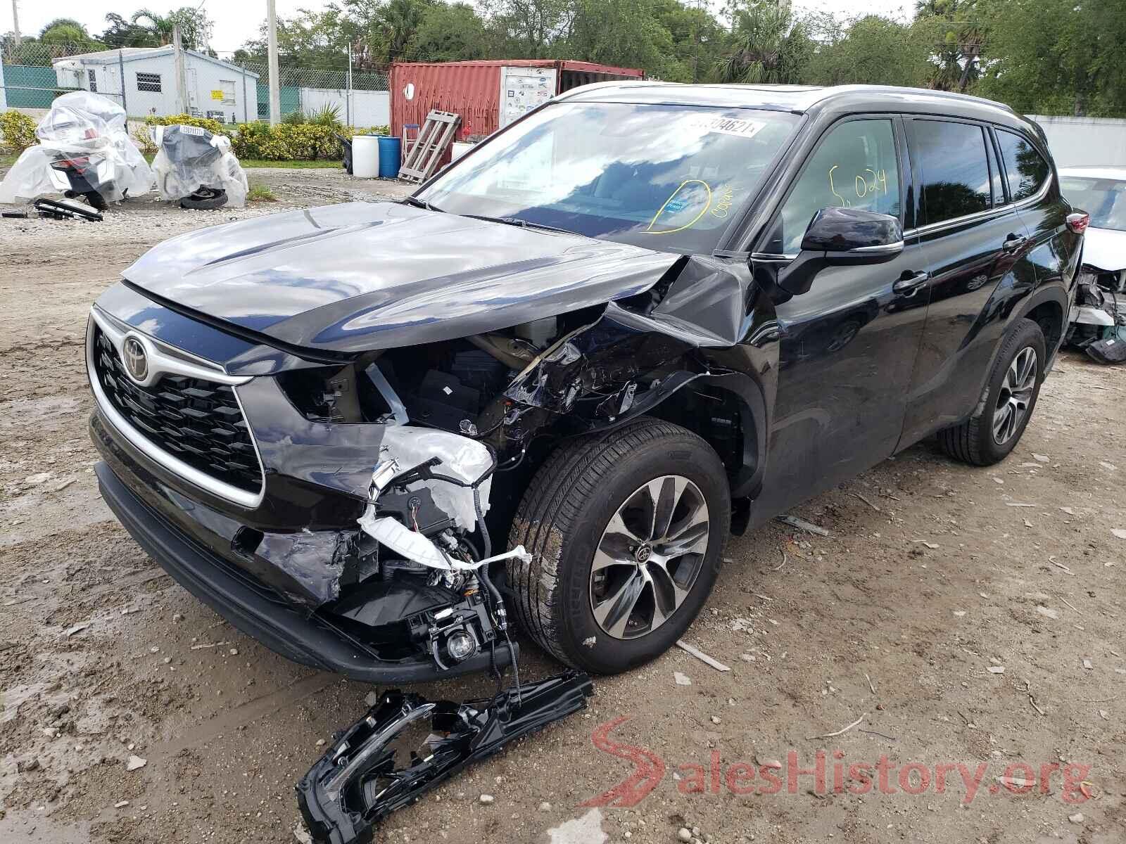 5TDGZRAH4MS061321 2021 TOYOTA HIGHLANDER