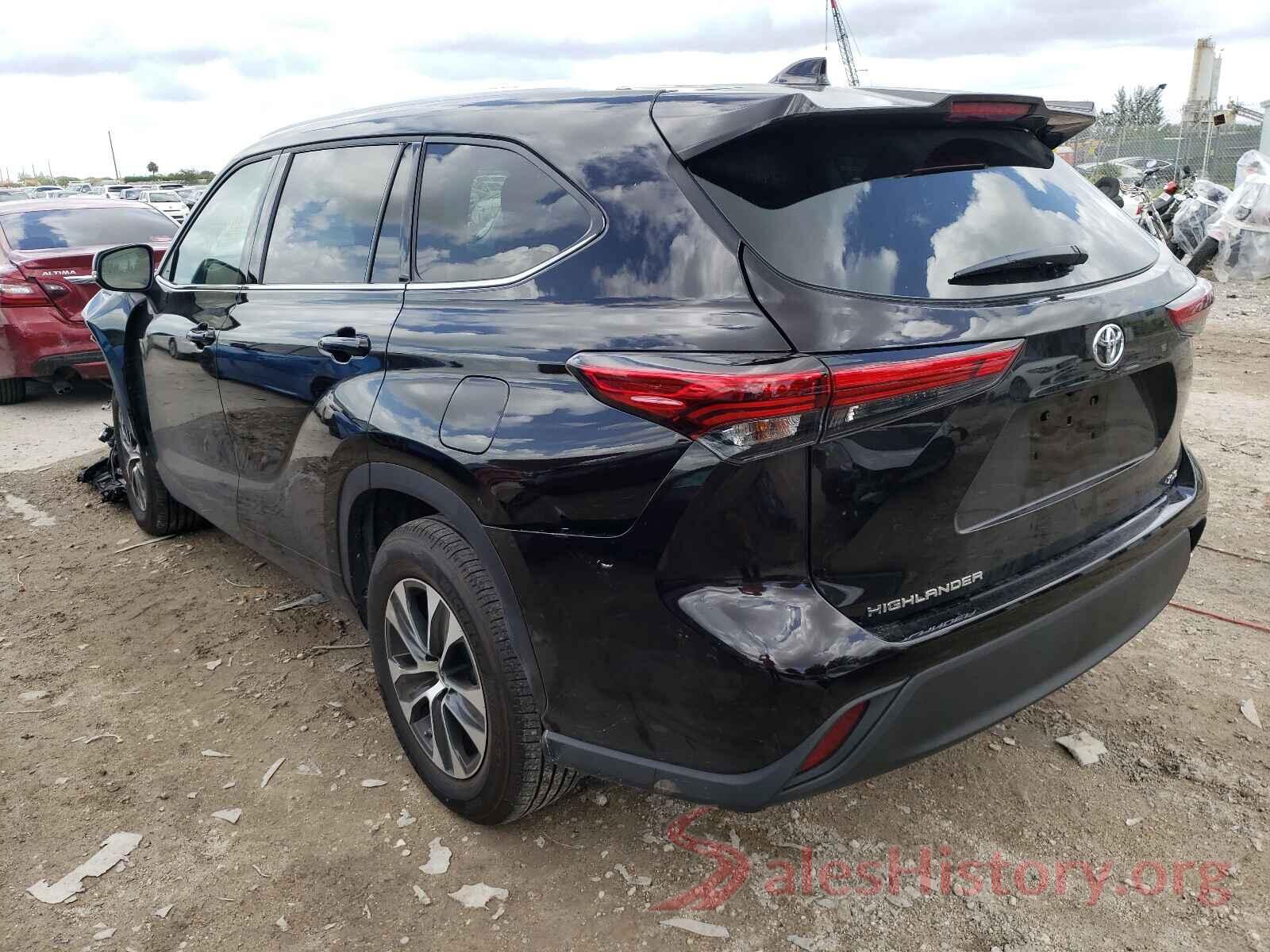 5TDGZRAH4MS061321 2021 TOYOTA HIGHLANDER