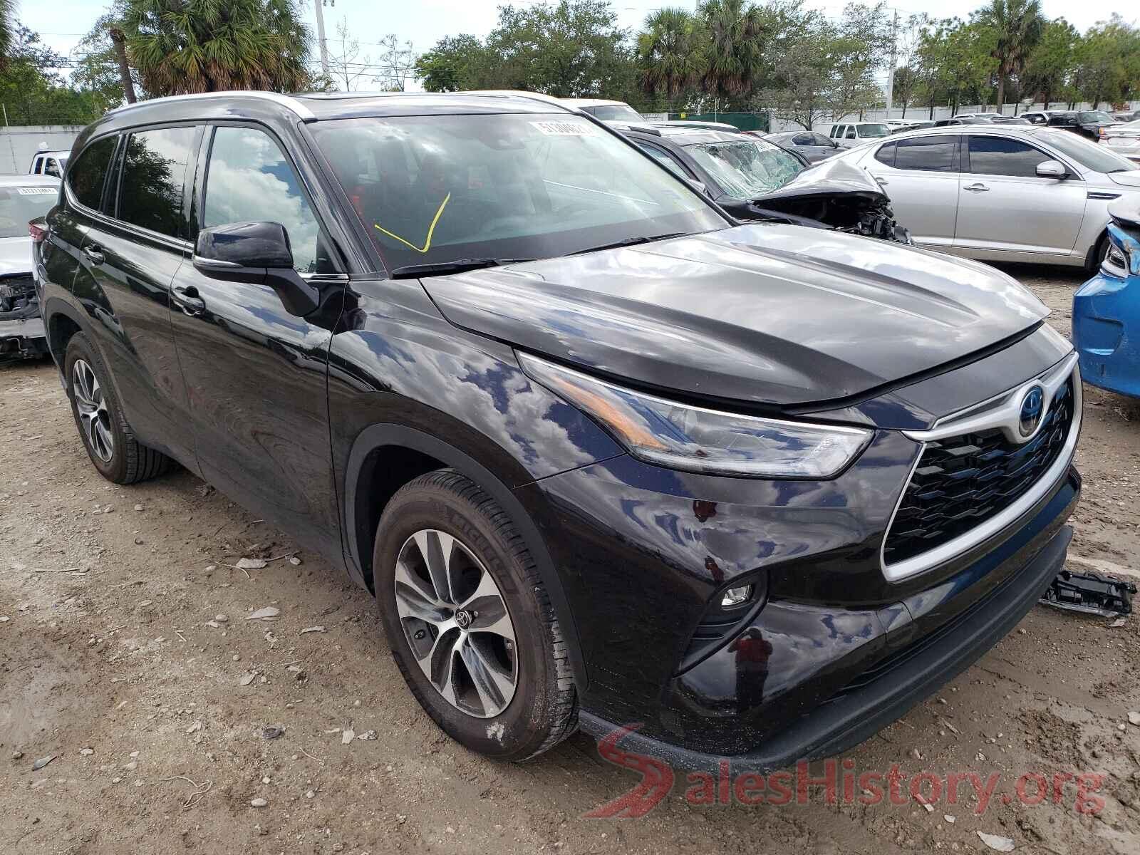 5TDGZRAH4MS061321 2021 TOYOTA HIGHLANDER