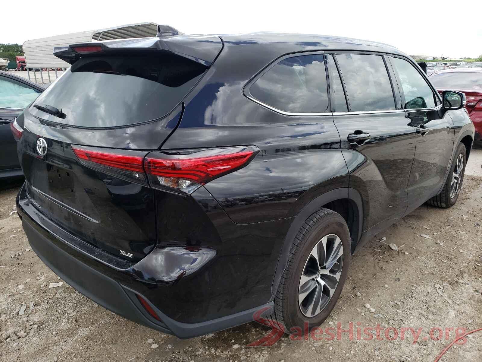 5TDGZRAH4MS061321 2021 TOYOTA HIGHLANDER