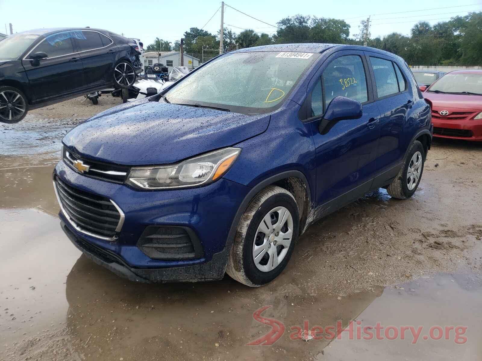 3GNCJKSB7HL184542 2017 CHEVROLET TRAX