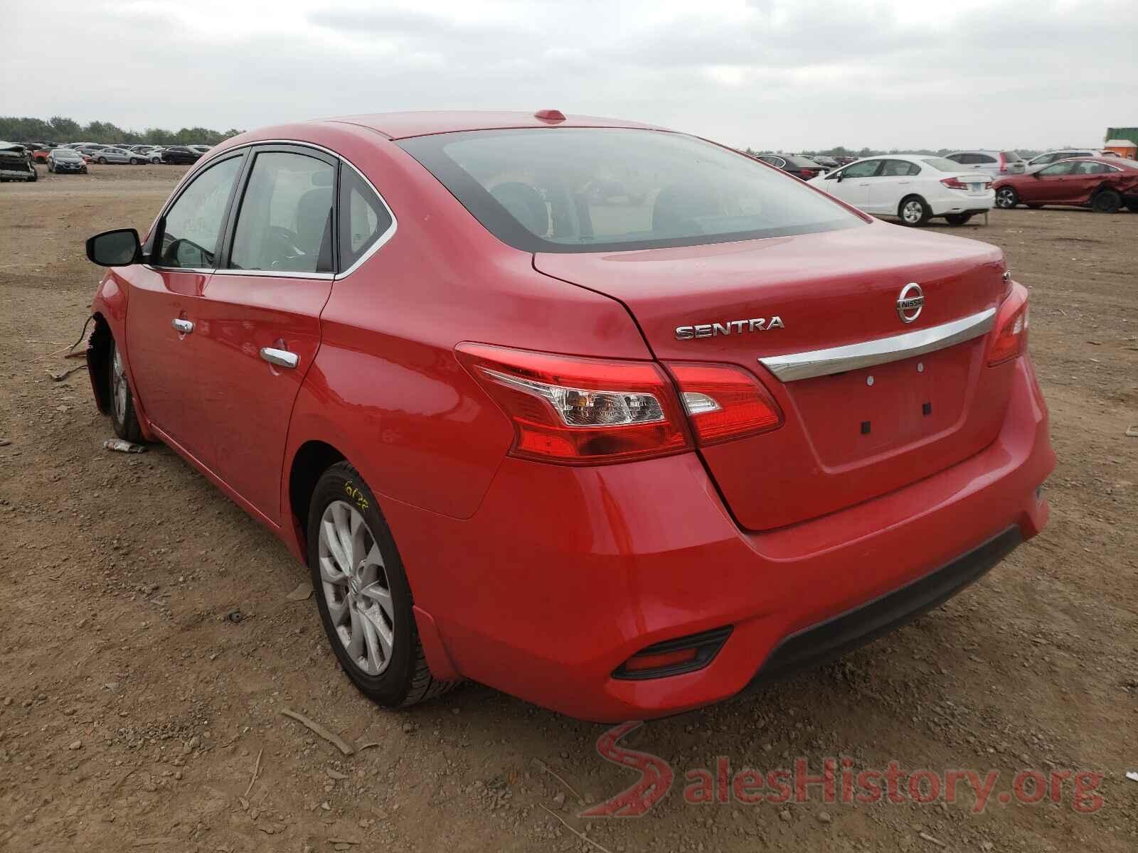 3N1AB7APXKY231454 2019 NISSAN SENTRA