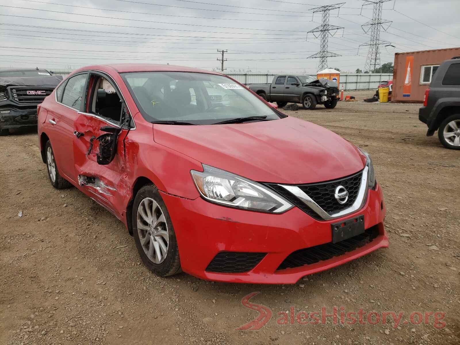 3N1AB7APXKY231454 2019 NISSAN SENTRA