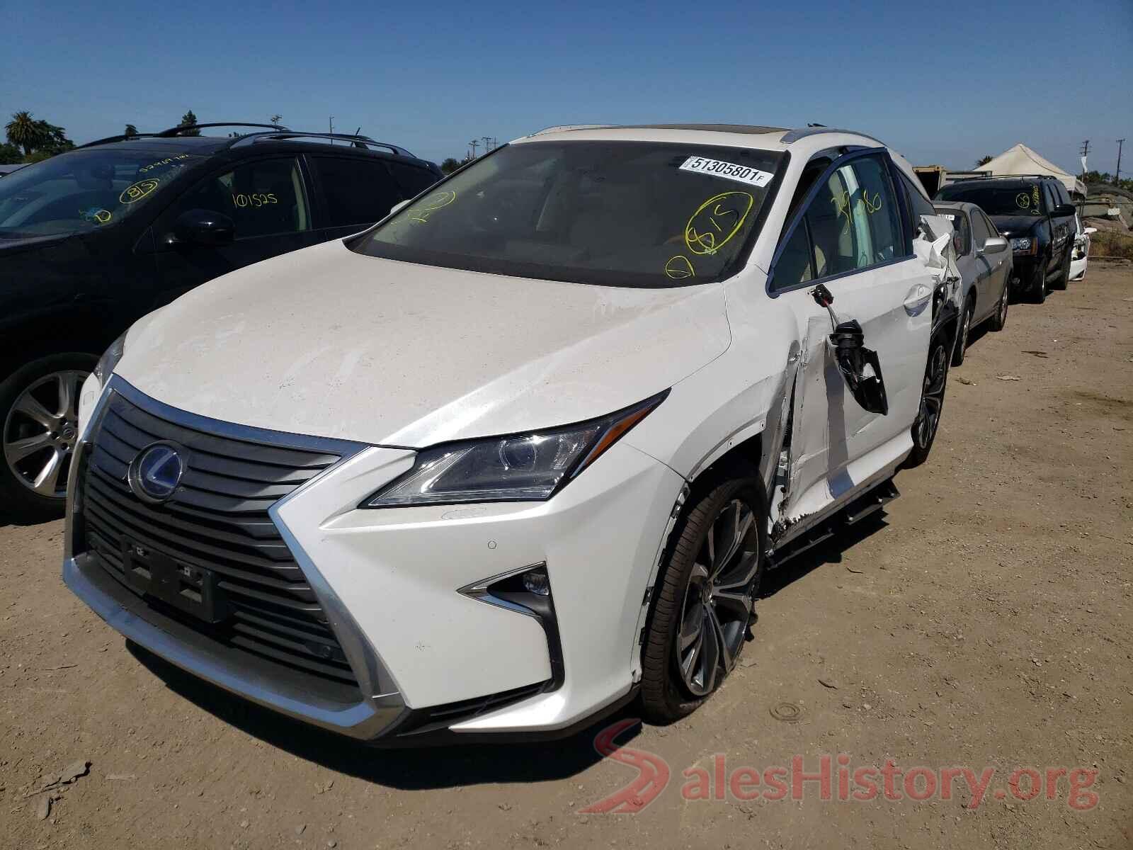 2T2BGMCA6HC011386 2017 LEXUS RX450