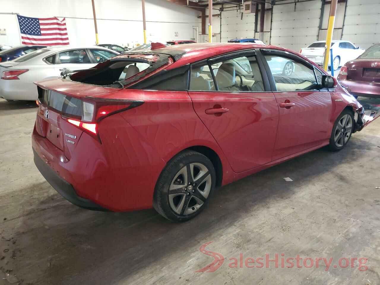 JTDKAMFU5M3135129 2021 TOYOTA PRIUS