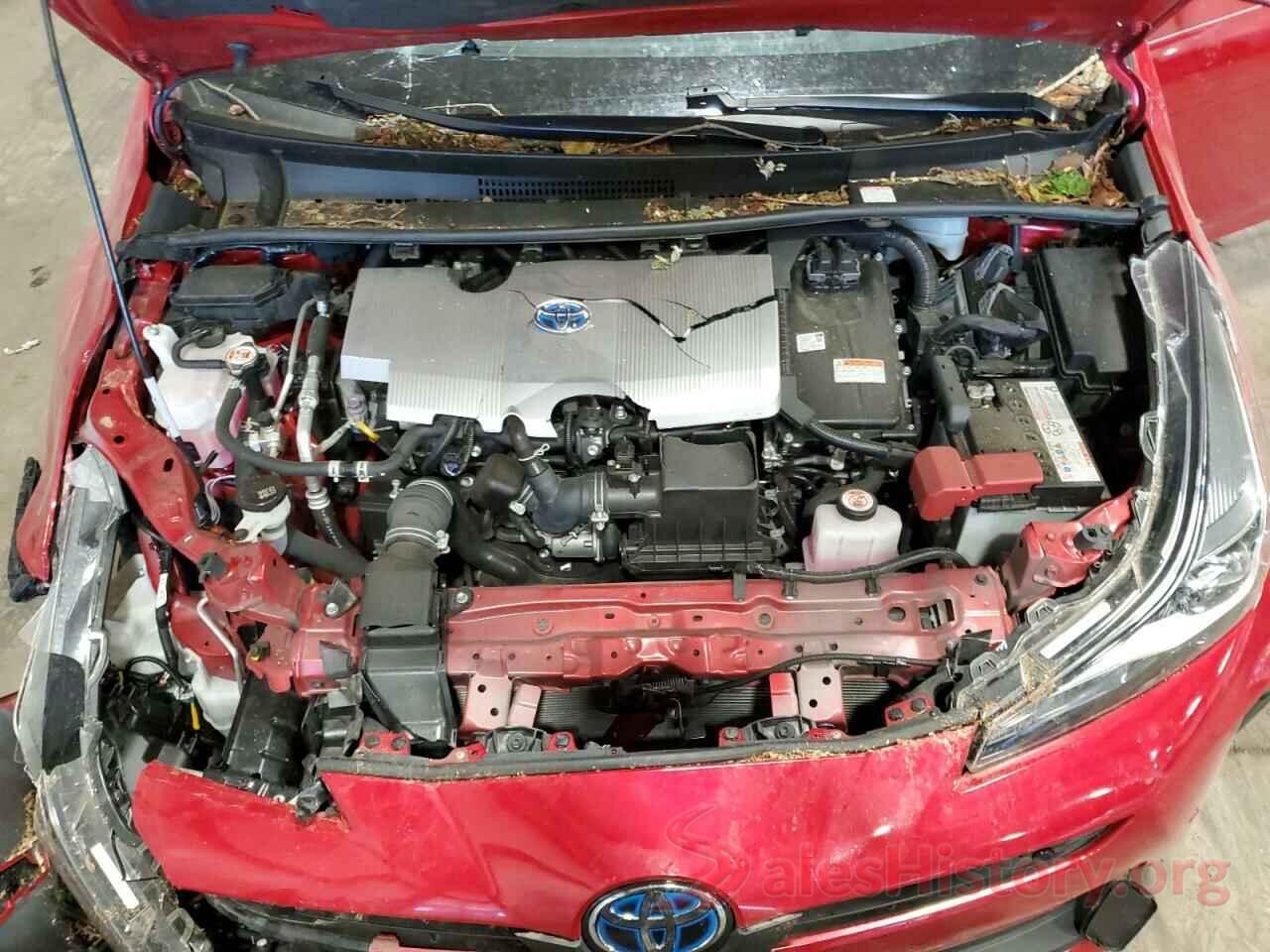 JTDKAMFU5M3135129 2021 TOYOTA PRIUS