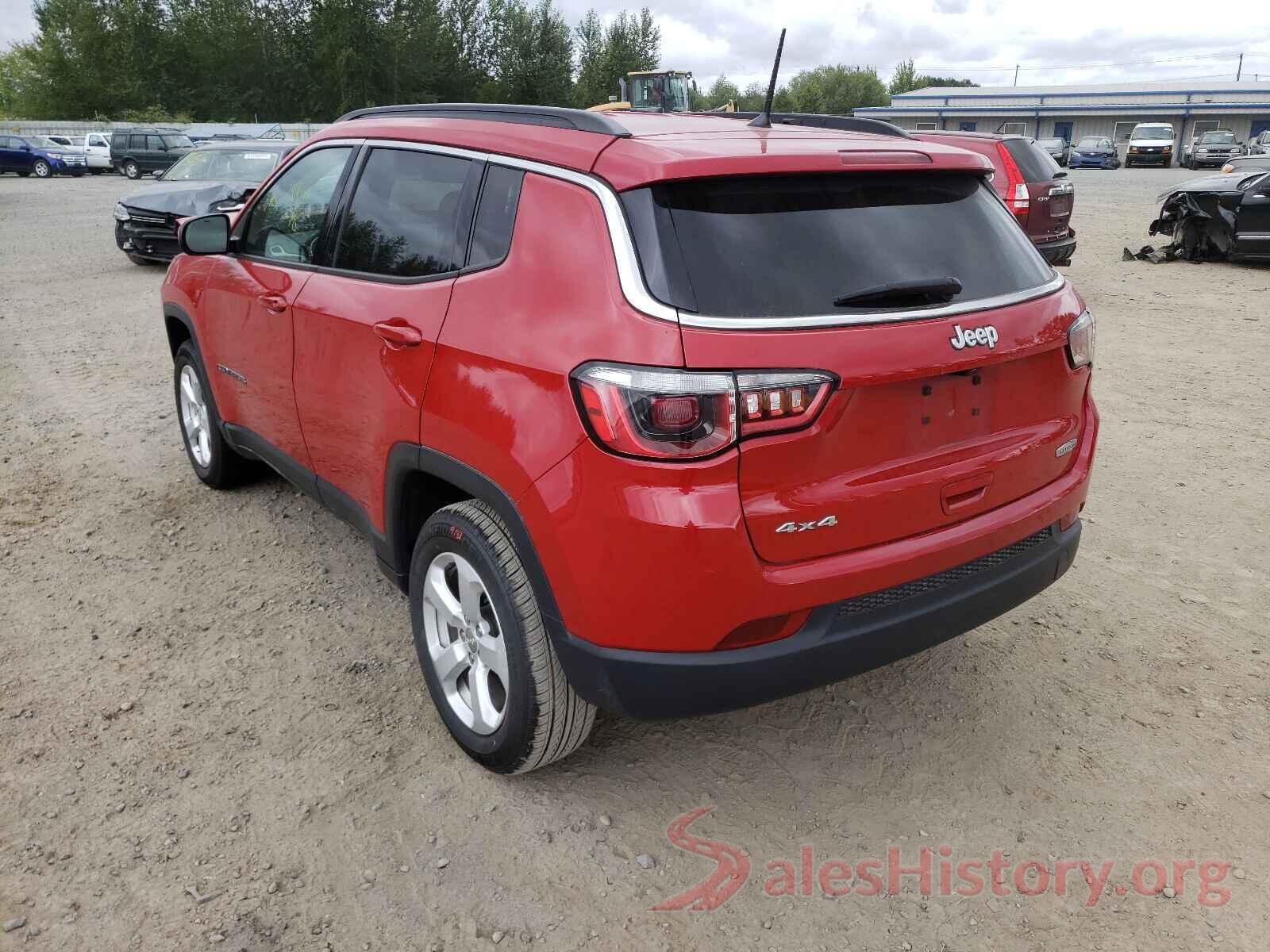 3C4NJDBB7JT291187 2018 JEEP COMPASS