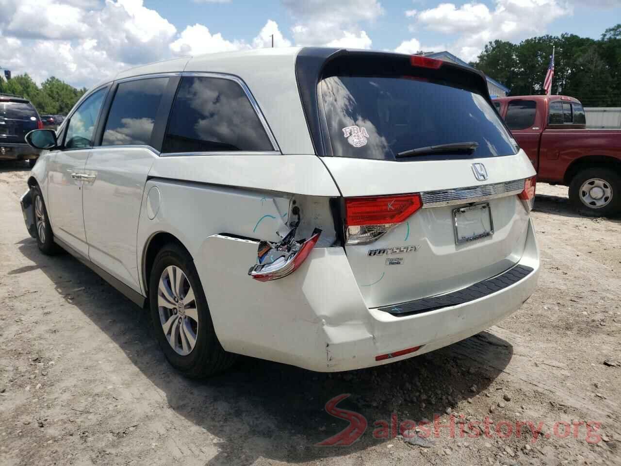 5FNRL5H60HB015471 2017 HONDA ODYSSEY