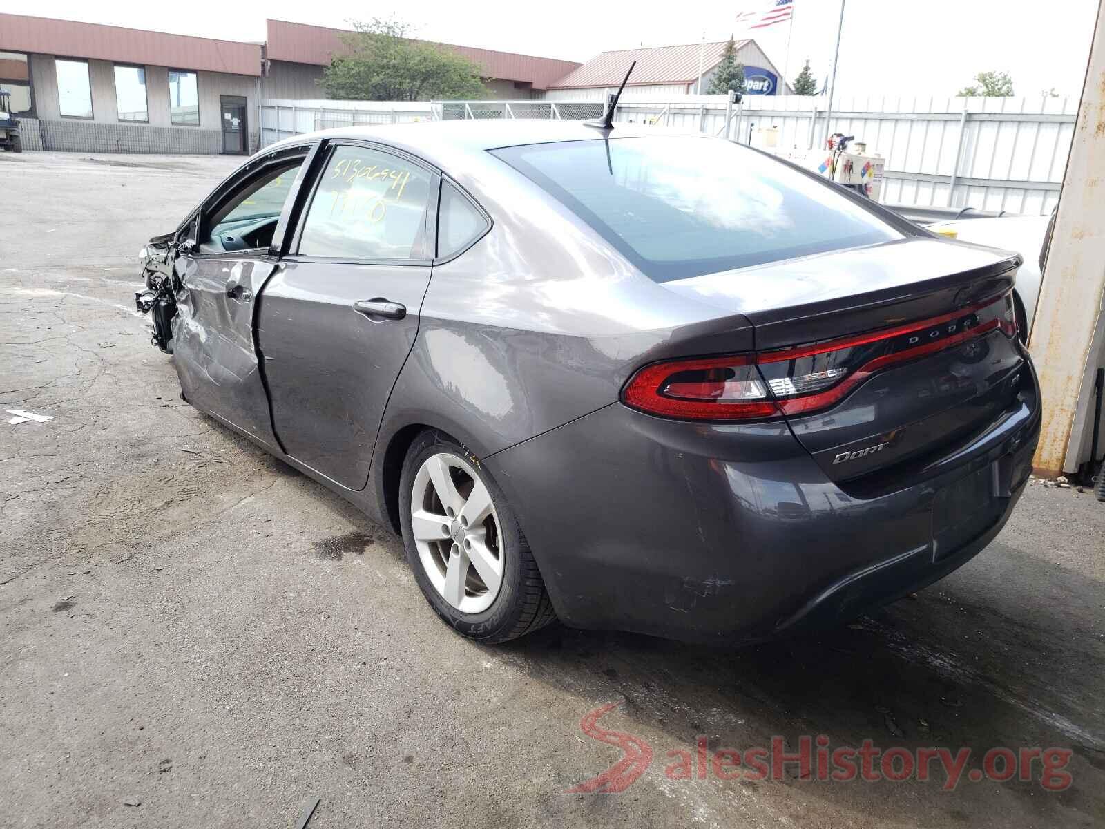 1C3CDFBB8GD765421 2016 DODGE DART