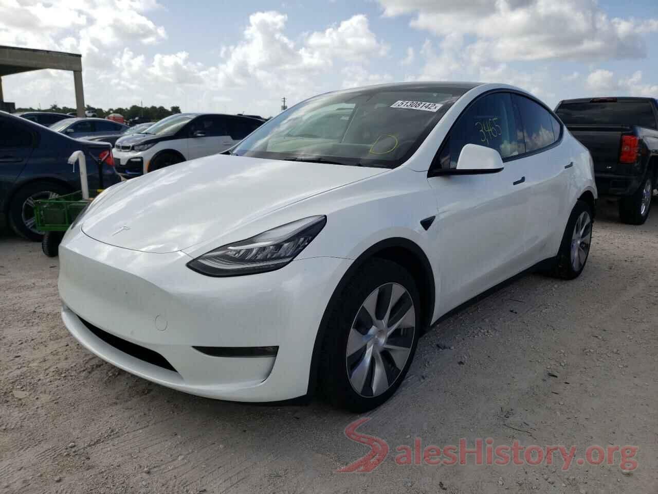 7SAYGDEE5NF331503 2022 TESLA MODEL Y