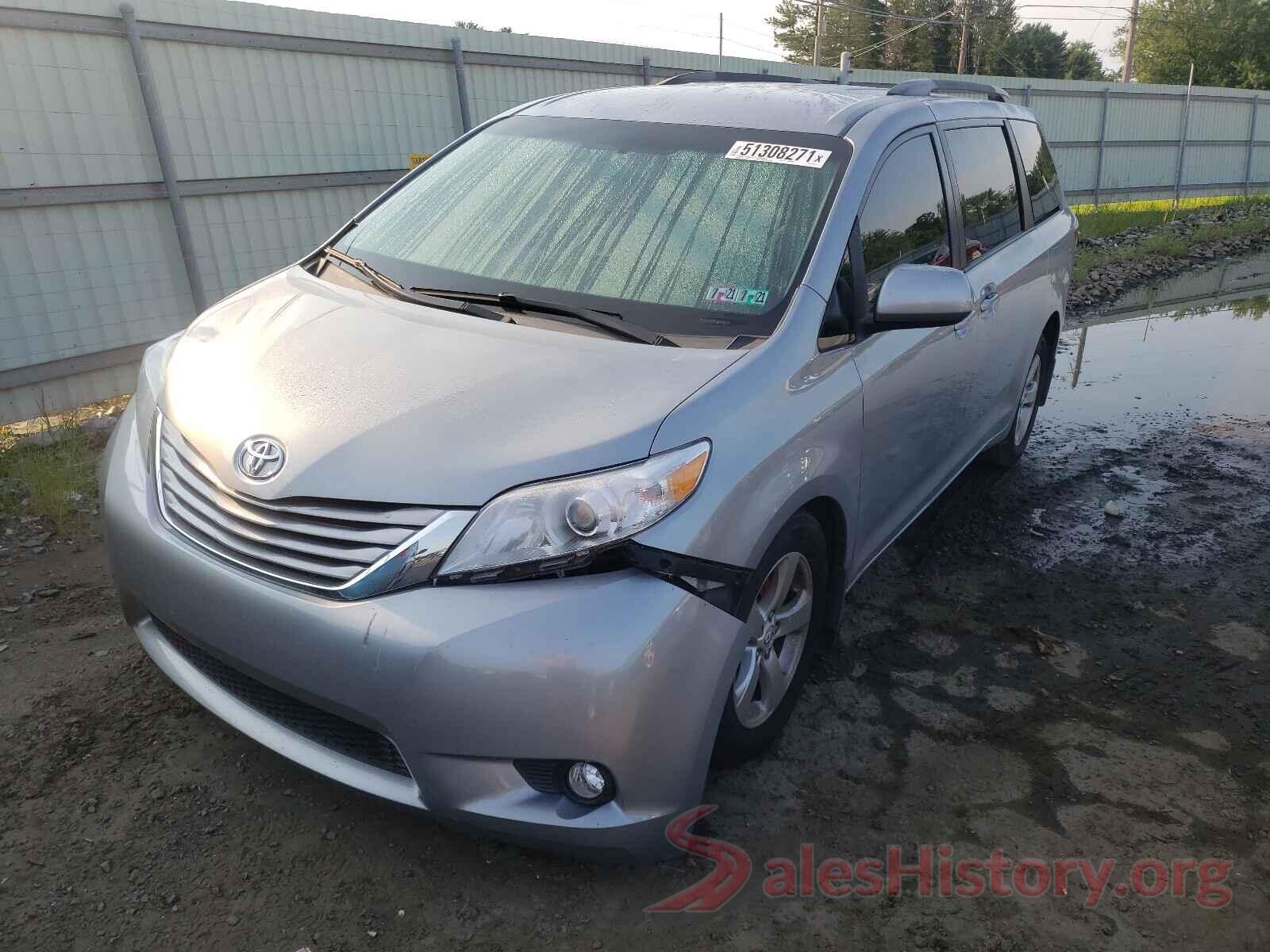 5TDKK3DC7GS743772 2016 TOYOTA SIENNA