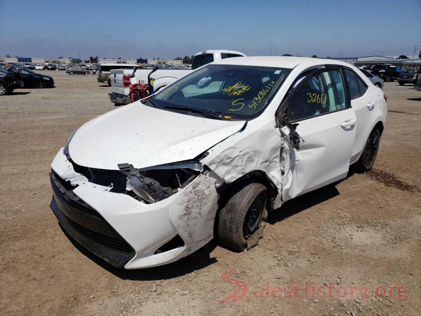 2T1BURHE0KC218935 2019 TOYOTA COROLLA