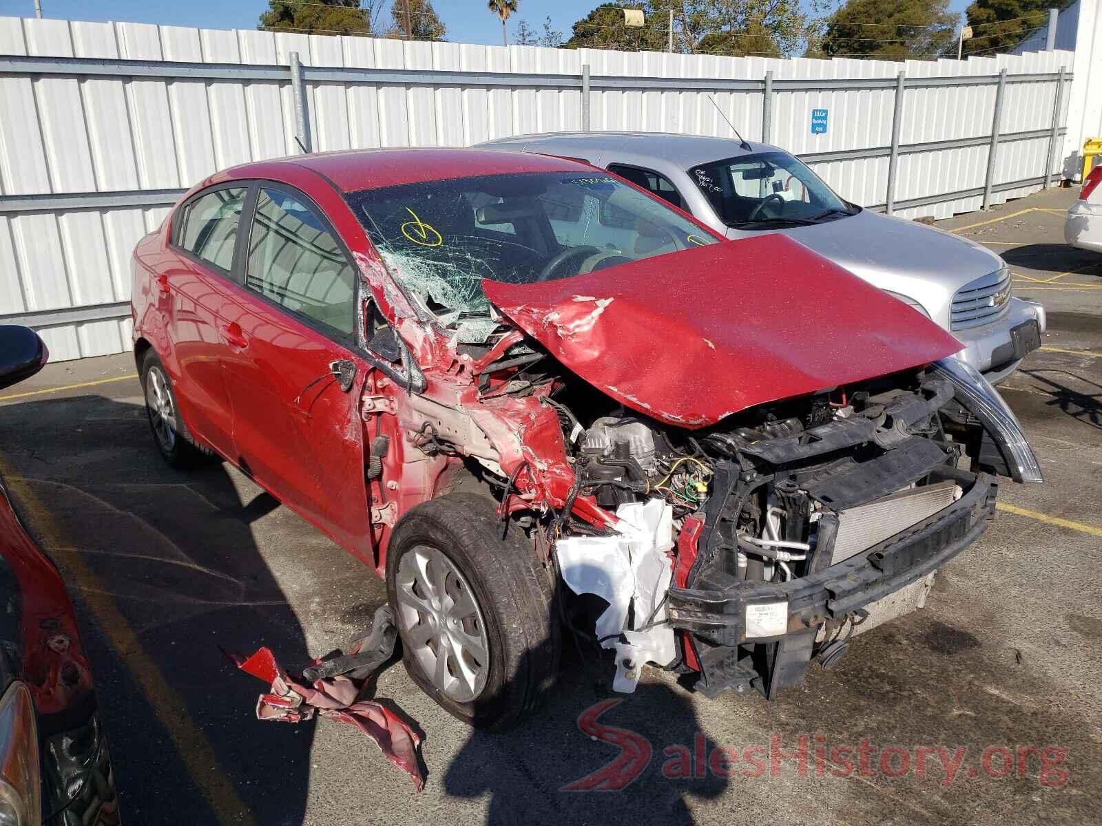 KNADM4A36H6011399 2017 KIA RIO